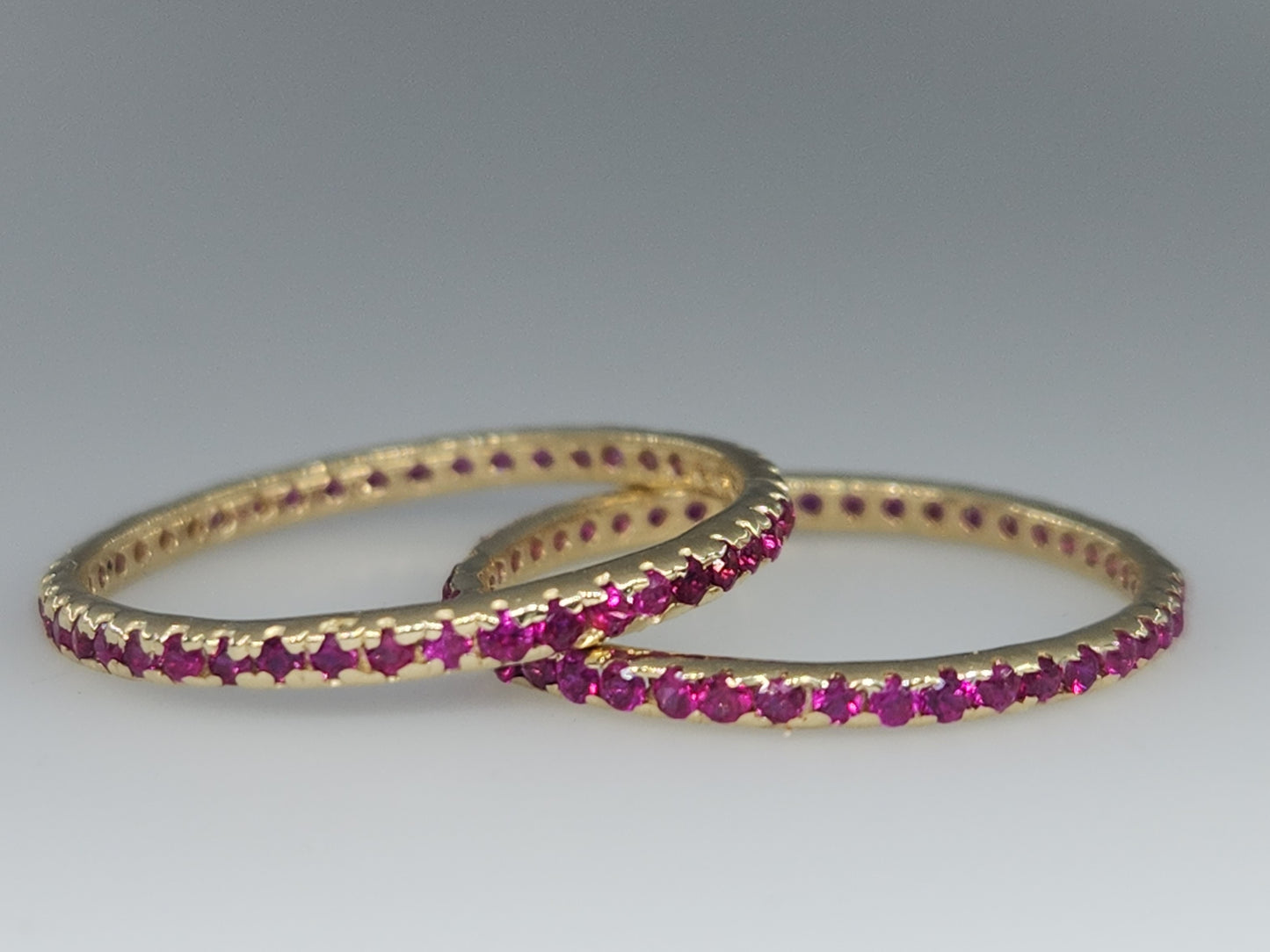 Made To Order - Gemstone Eternity Band Ring #530