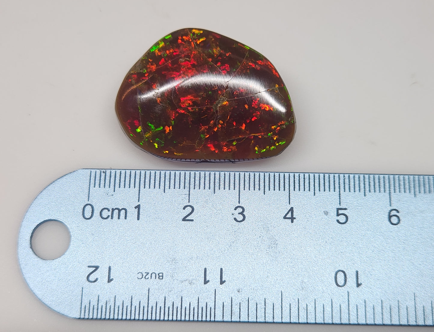 Ethiopian Polished Opal Specimen 58 Carat Gemstone #572