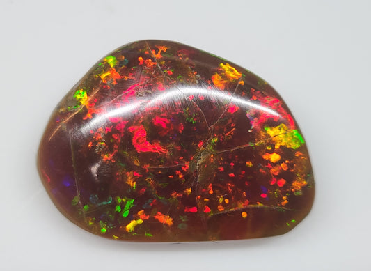 Ethiopian Polished Opal Specimen 58 Carat Gemstone #572