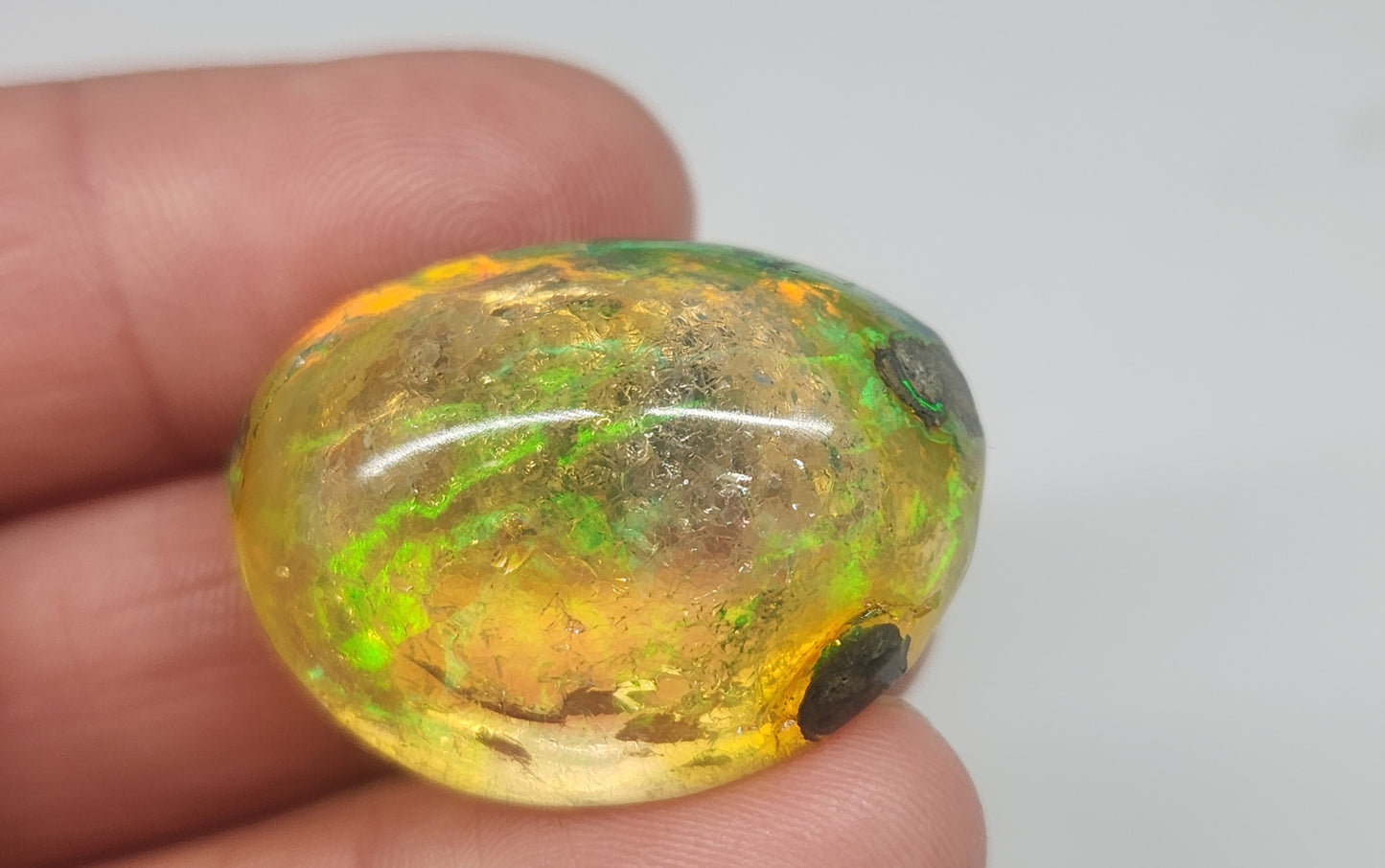 Ethiopian Polished Opal Specimen 42 Carat Gemstone #574