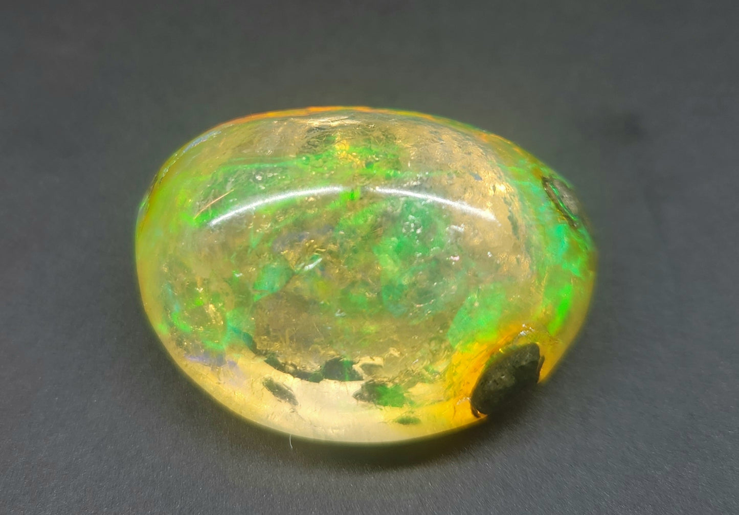 Ethiopian Polished Opal Specimen 42 Carat Gemstone #574
