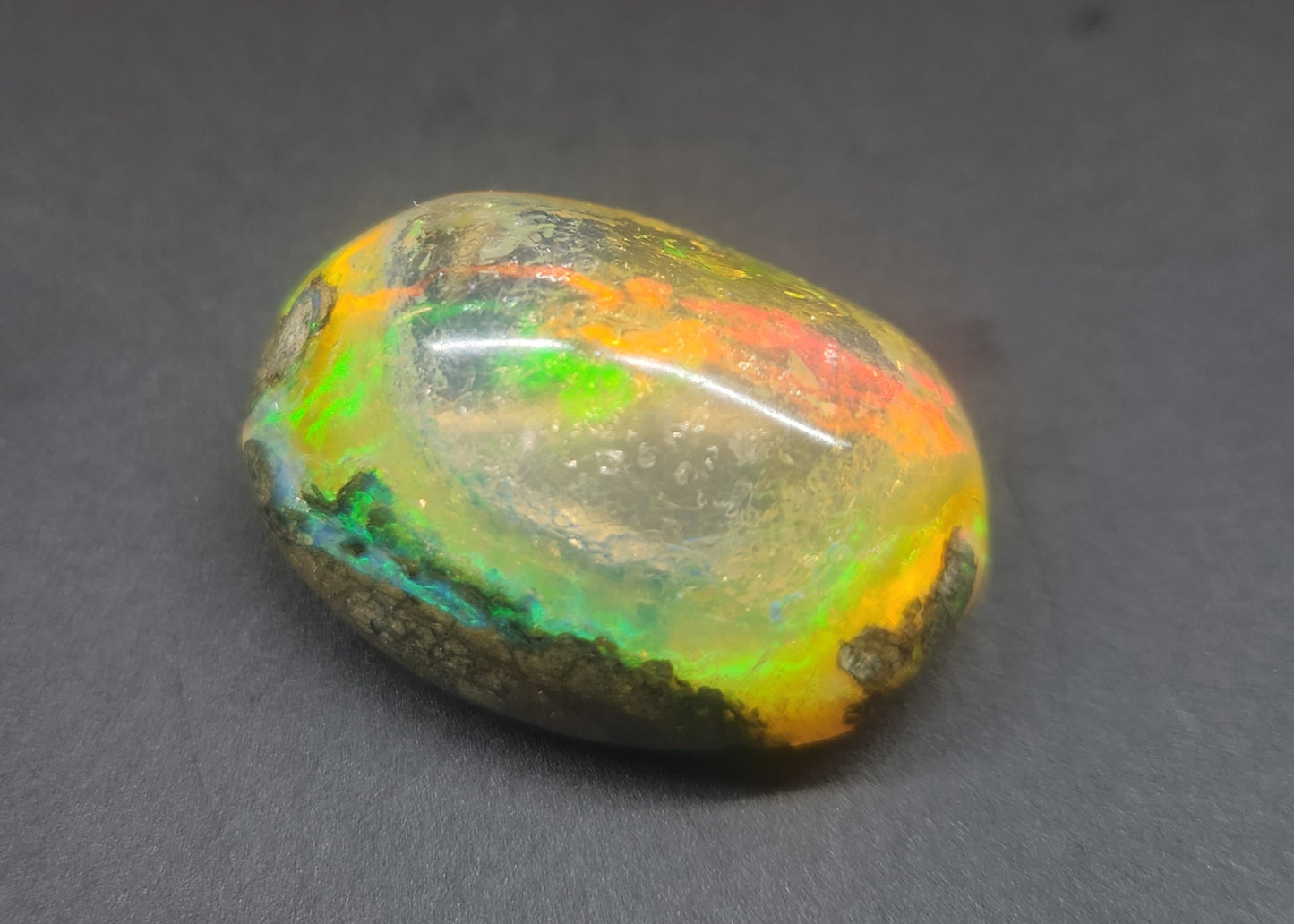 Ethiopian Polished Opal Specimen 42 Carat Gemstone #574