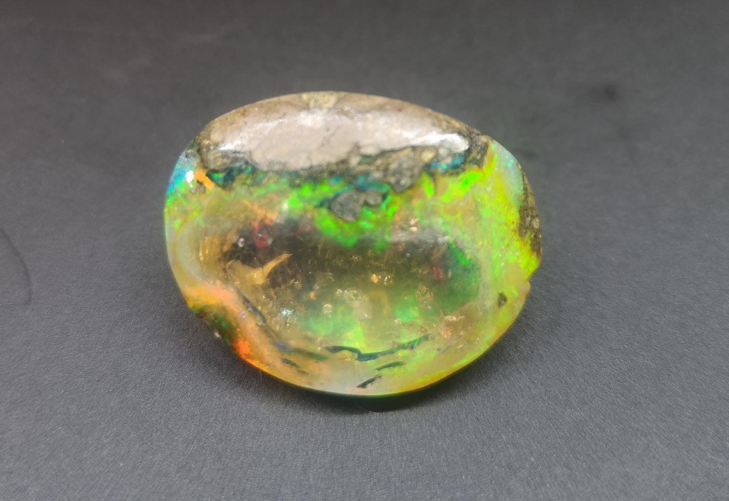 Ethiopian Polished Opal Specimen 42 Carat Gemstone #574