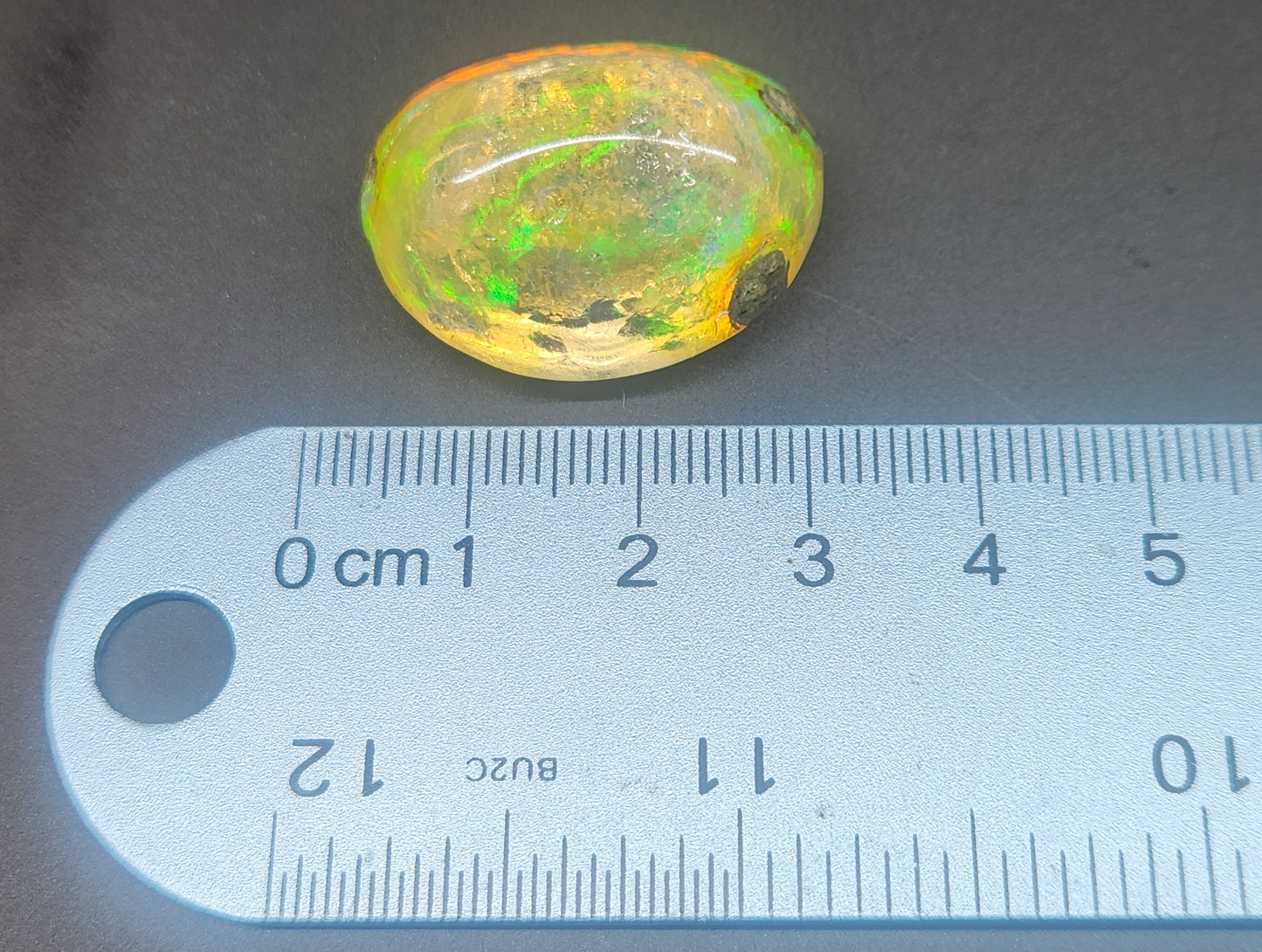 Ethiopian Polished Opal Specimen 42 Carat Gemstone #574