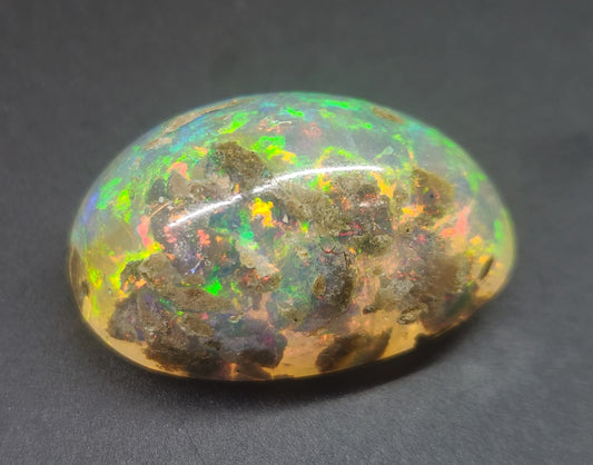 Ethiopian Polished Opal Specimen 36 Carat Gemstone #575