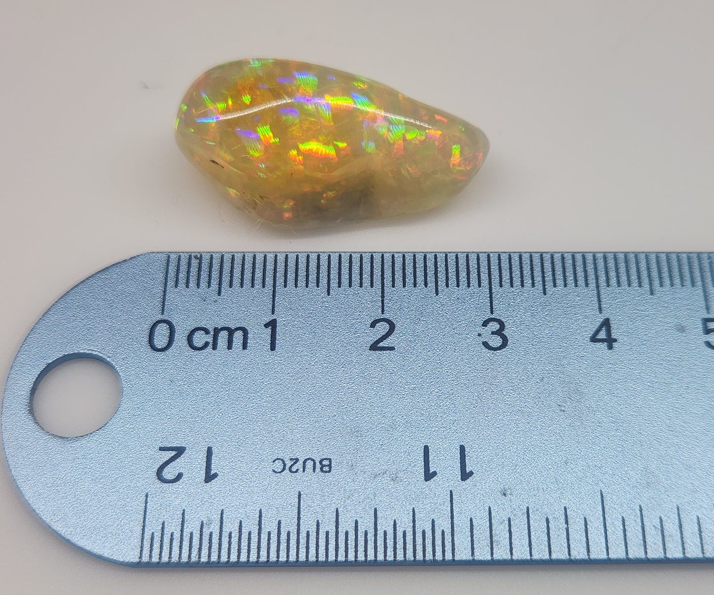 Ethiopian Polished Opal Specimen 27 Carat Gemstone #576