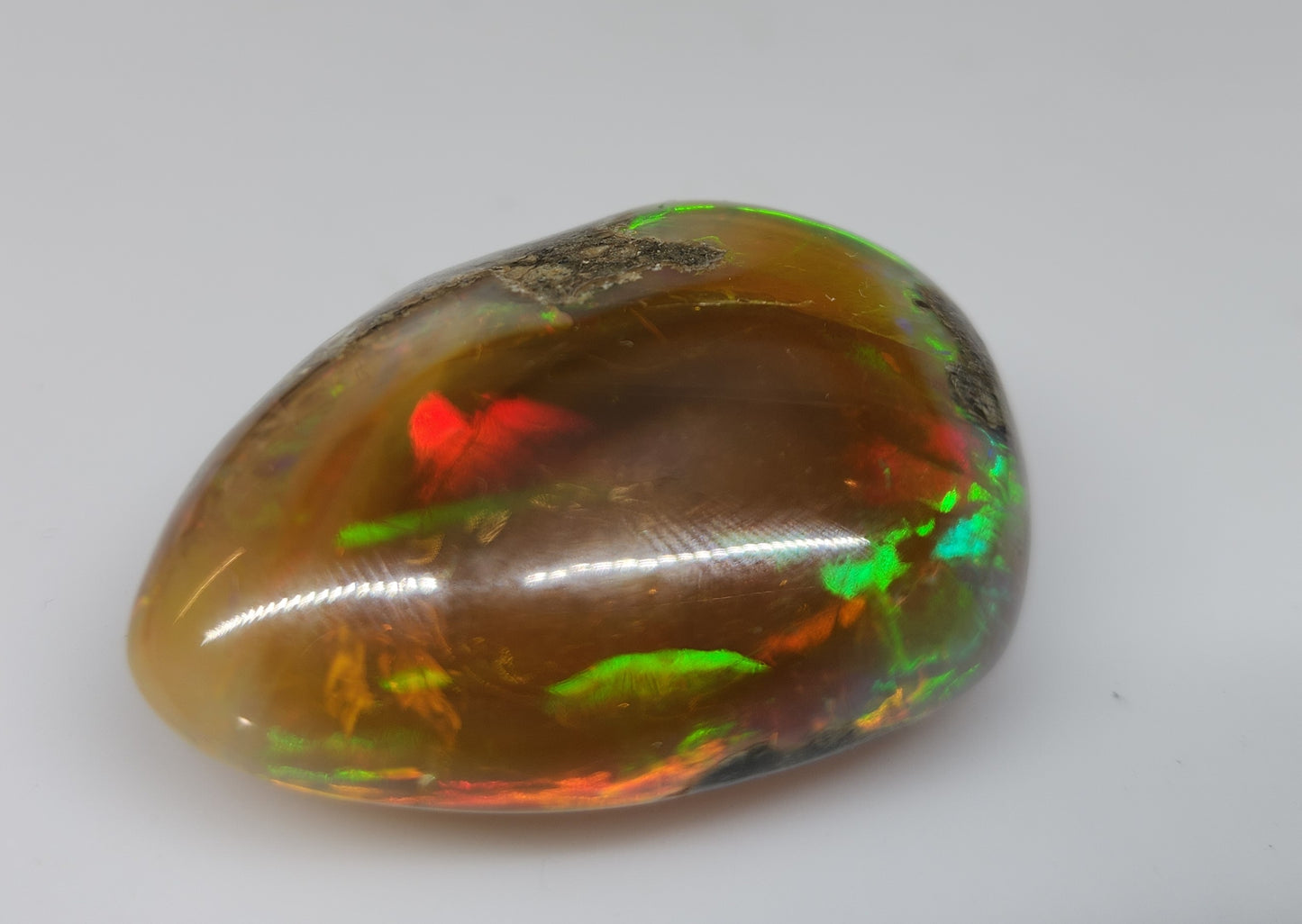 Ethiopian Polished Opal Specimen 93 Carat Gemstone #581