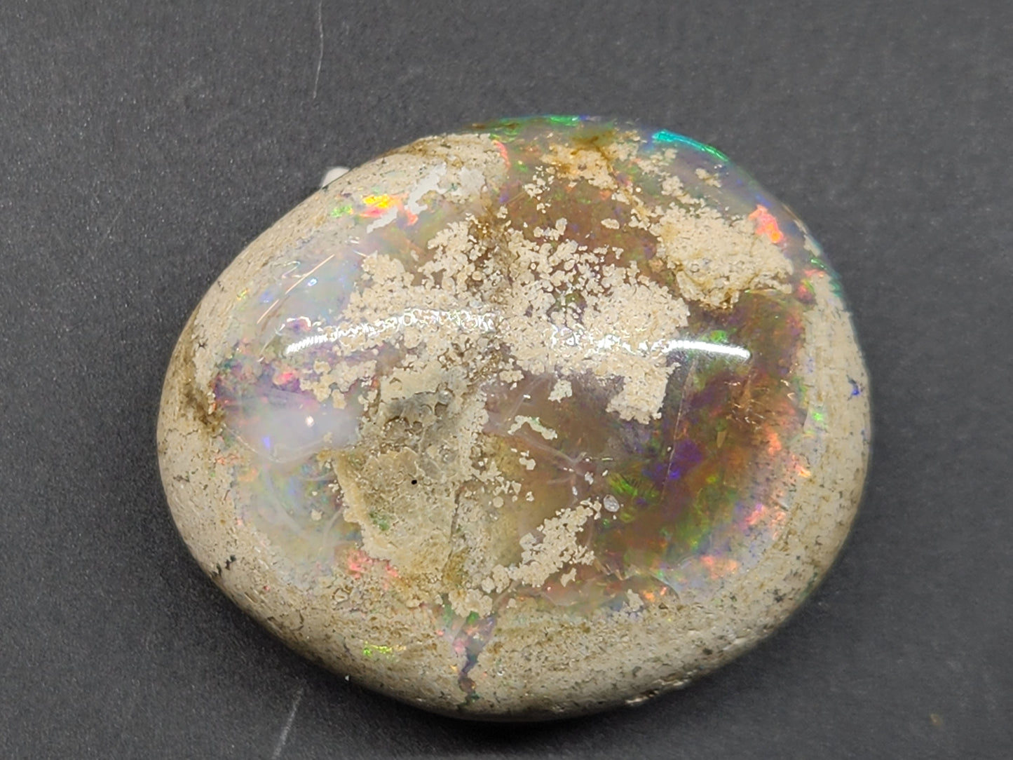 Ethiopian Polished Opal Specimen 71 Carat Gemstone #583