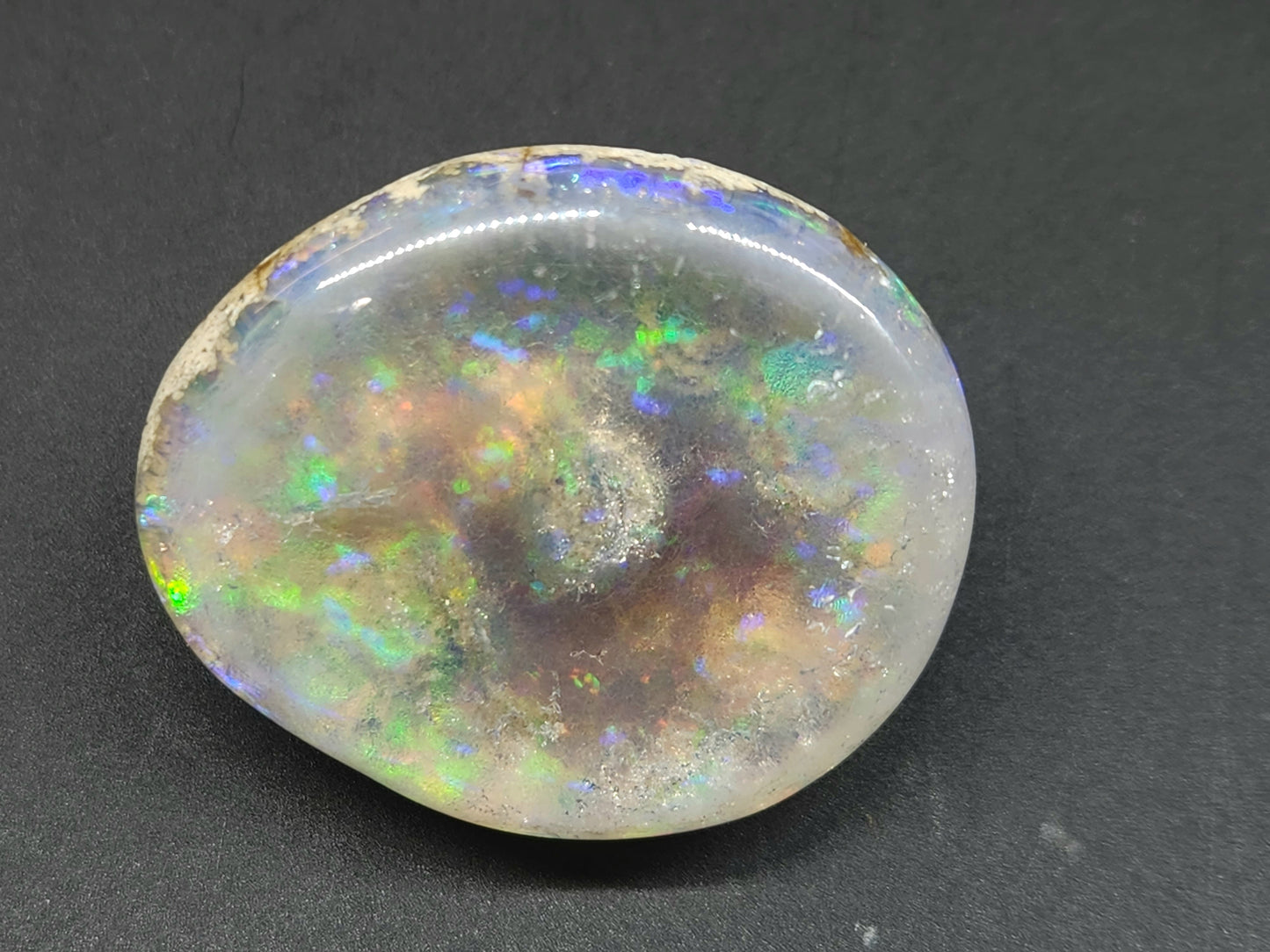 Ethiopian Polished Opal Specimen 71 Carat Gemstone #583