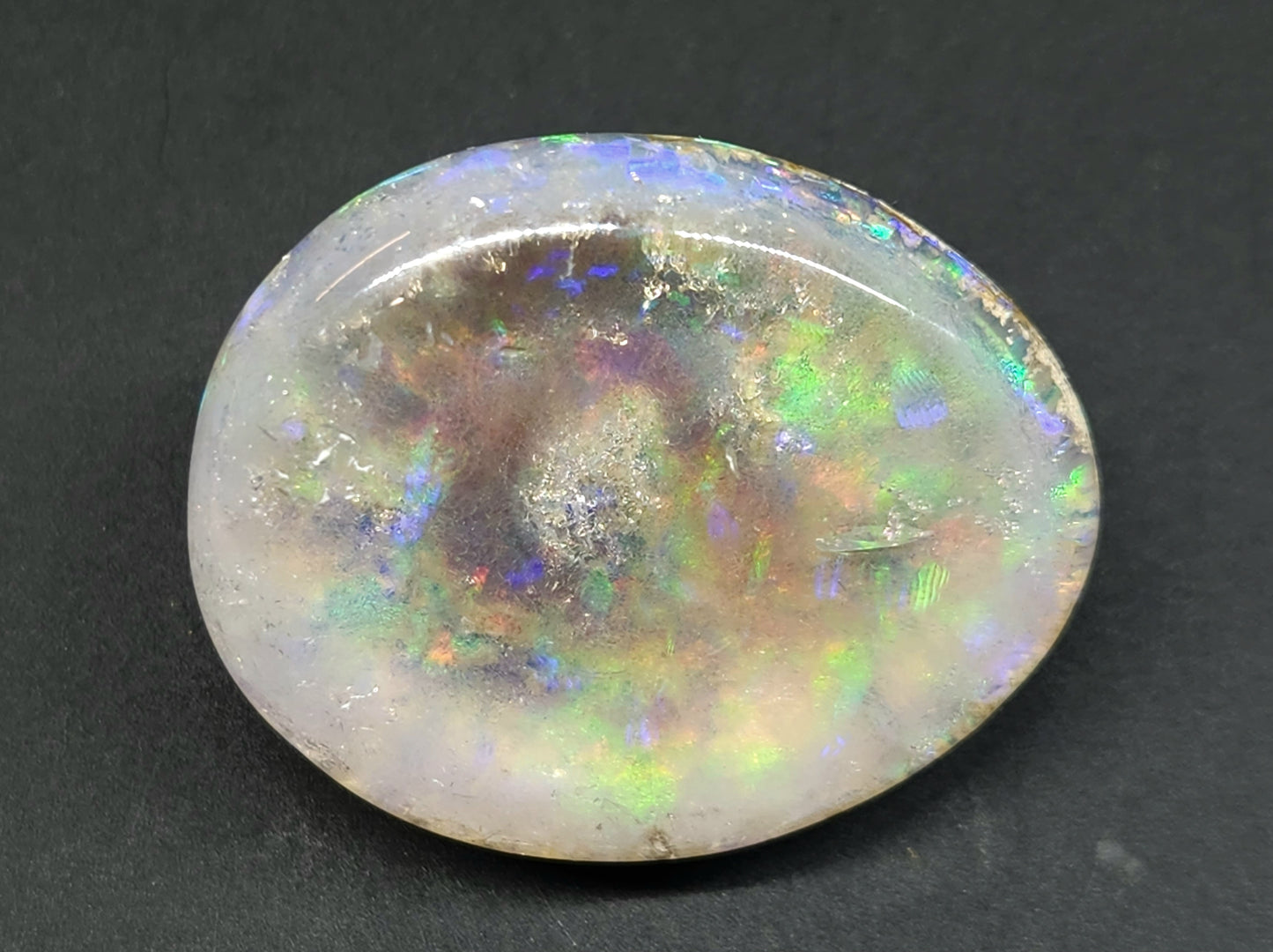Ethiopian Polished Opal Specimen 71 Carat Gemstone #583