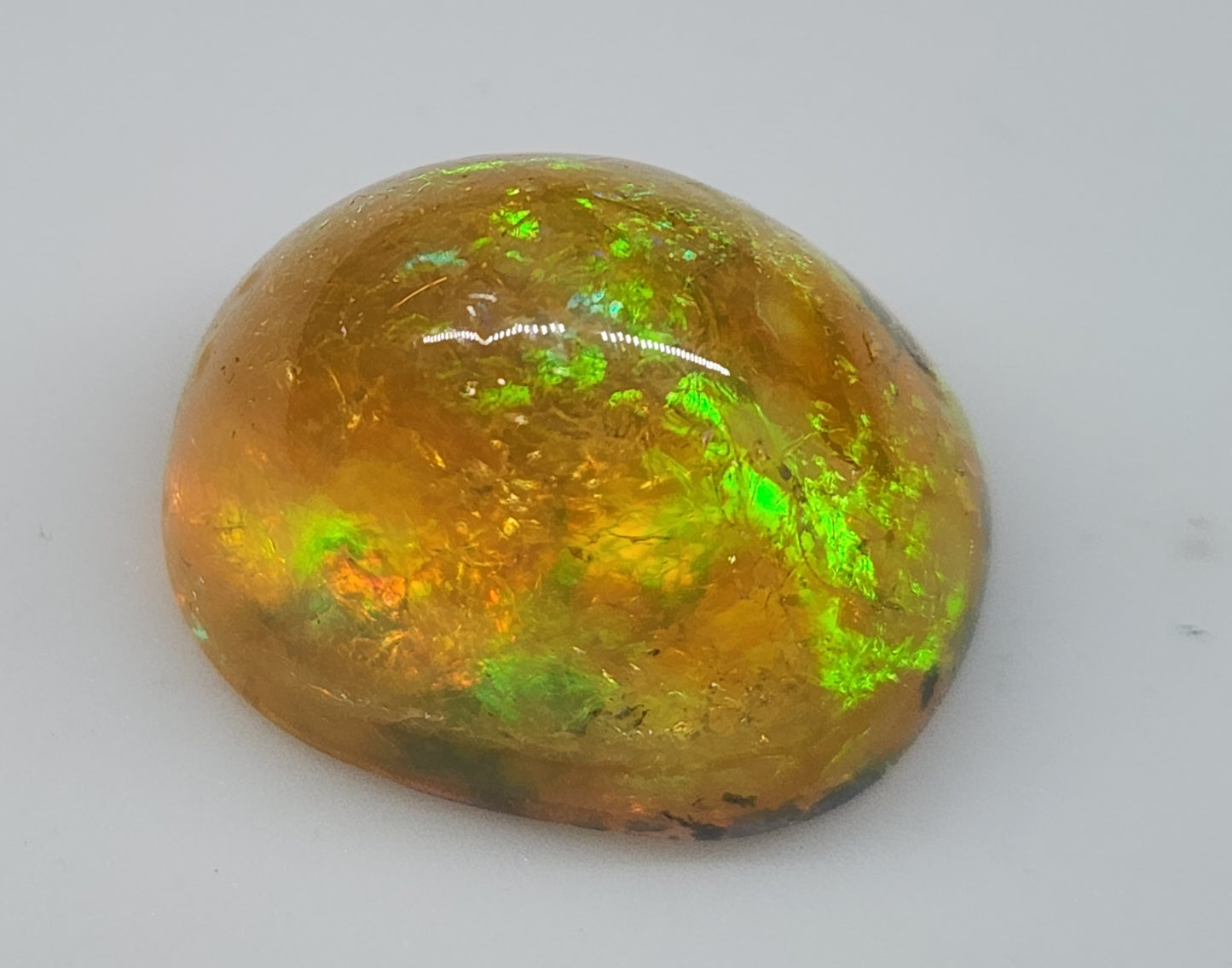 Ethiopian Polished Opal Specimen 38 Carat Gemstone #585