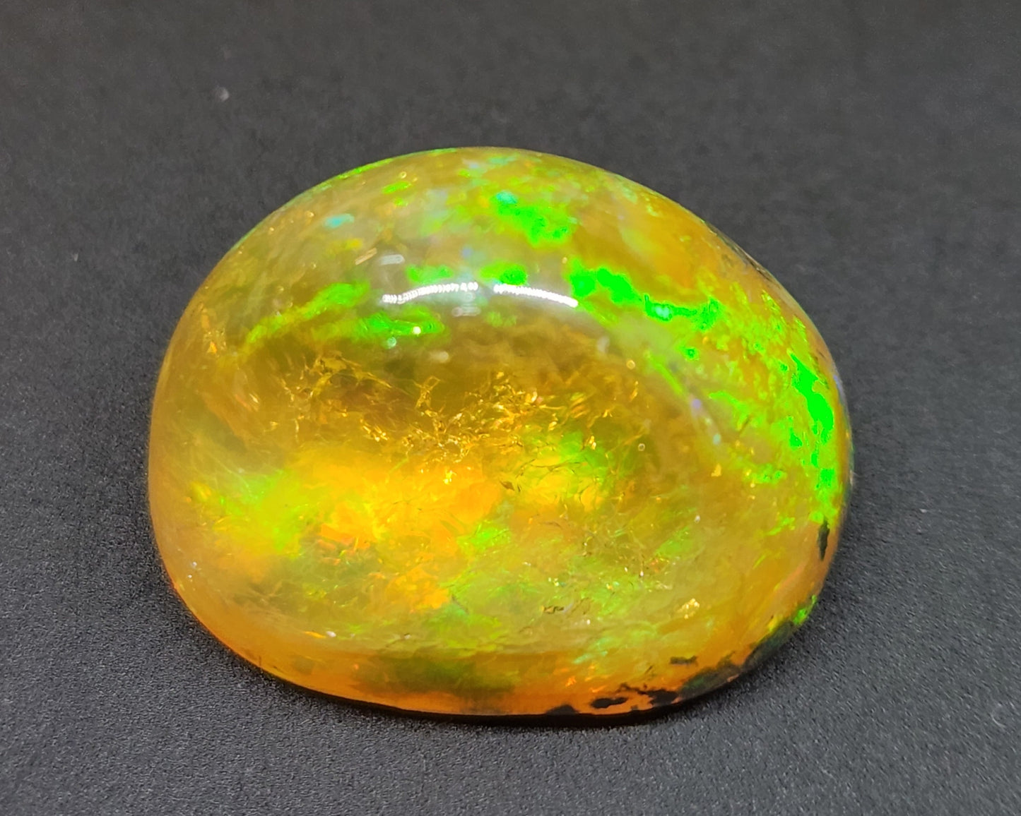 Ethiopian Polished Opal Specimen 38 Carat Gemstone #585