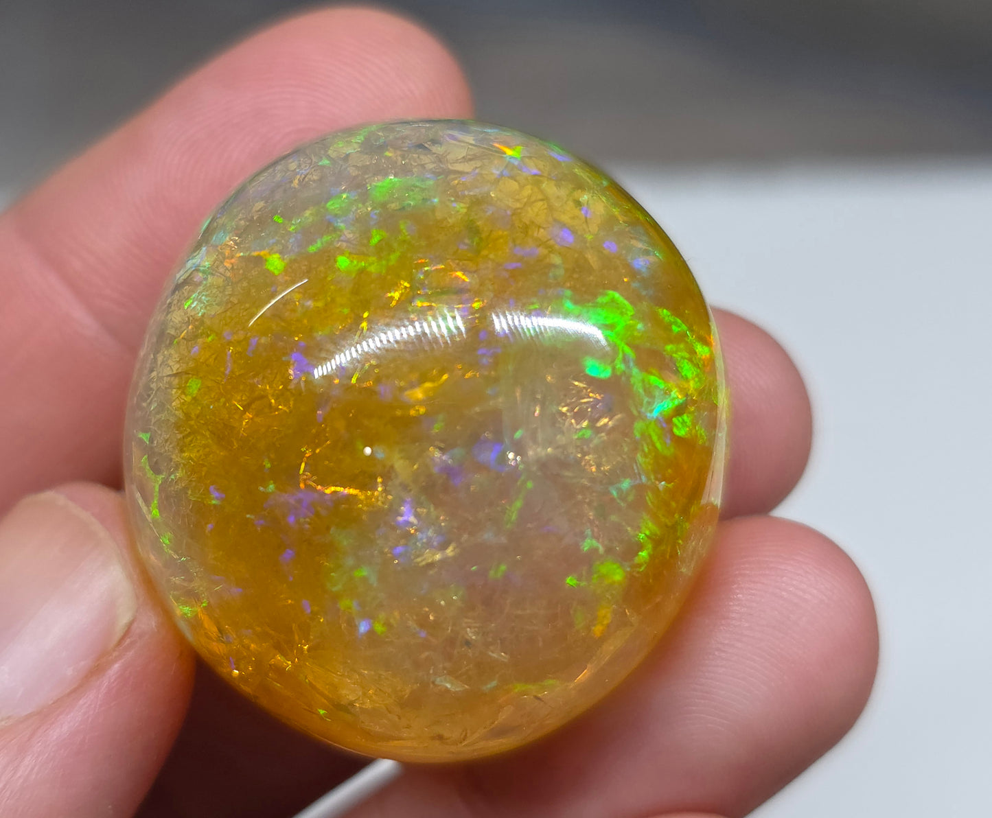 Ethiopian Polished Opal Specimen 113 Carat Gemstone #627