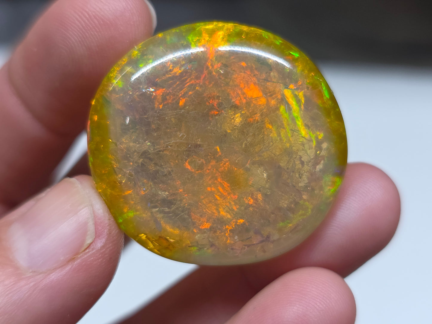 Ethiopian Polished Opal Specimen 113 Carat Gemstone #627