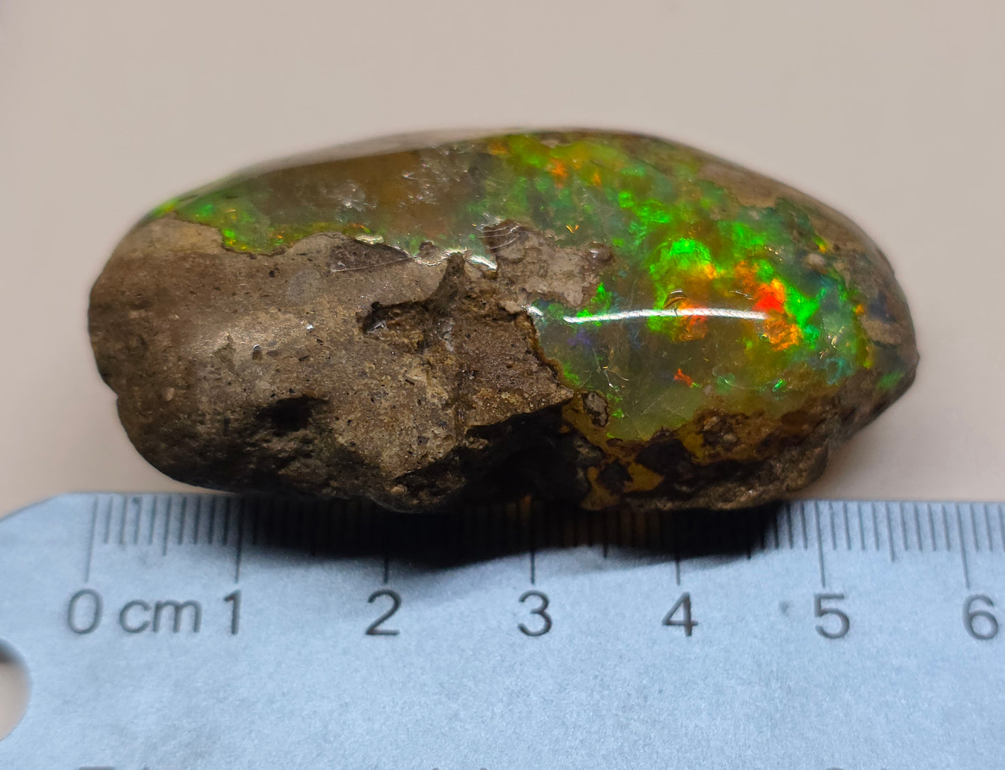 Ethiopian Polished Opal Specimen 190 Carat Gemstone #628