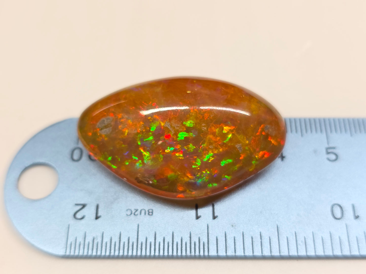 Ethiopian Polished Opal Specimen 51 Carat Gemstone #629