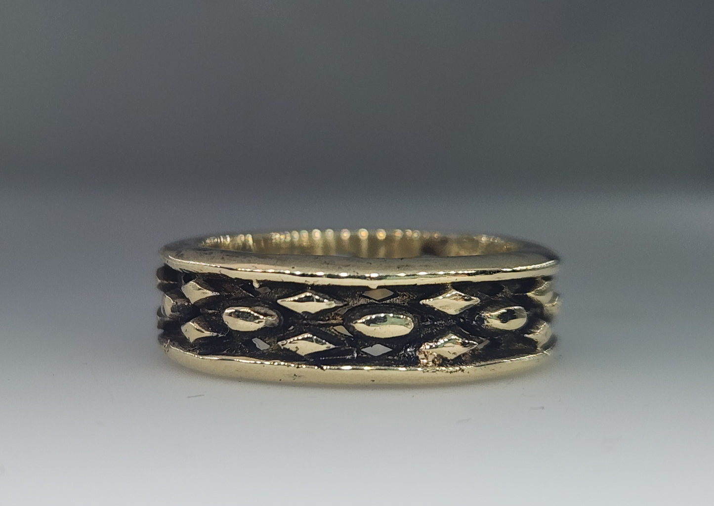 Custom Order Brass Ring size 8.5