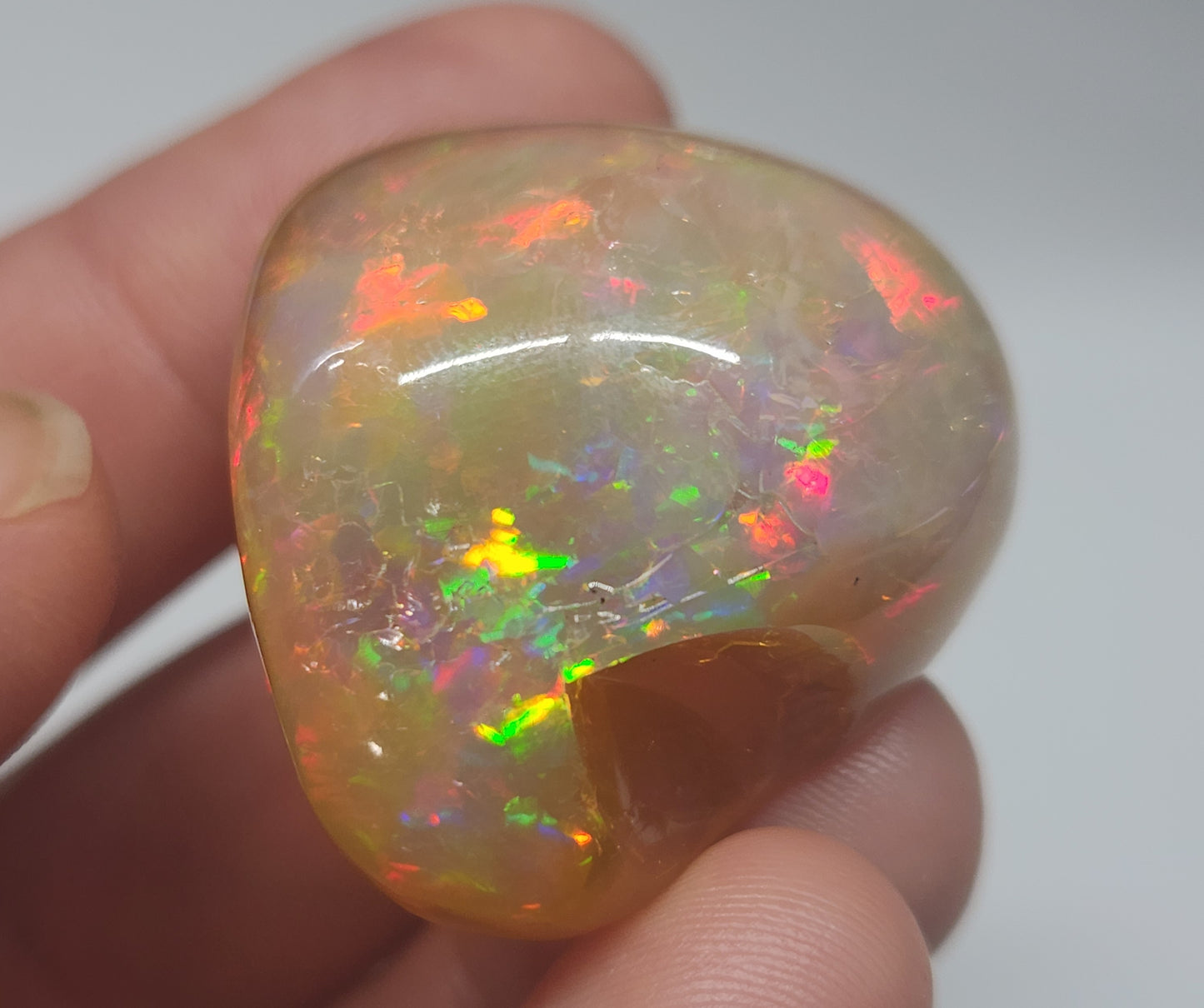 Natural Ethiopian Carved & Polished Opal Specimen #508