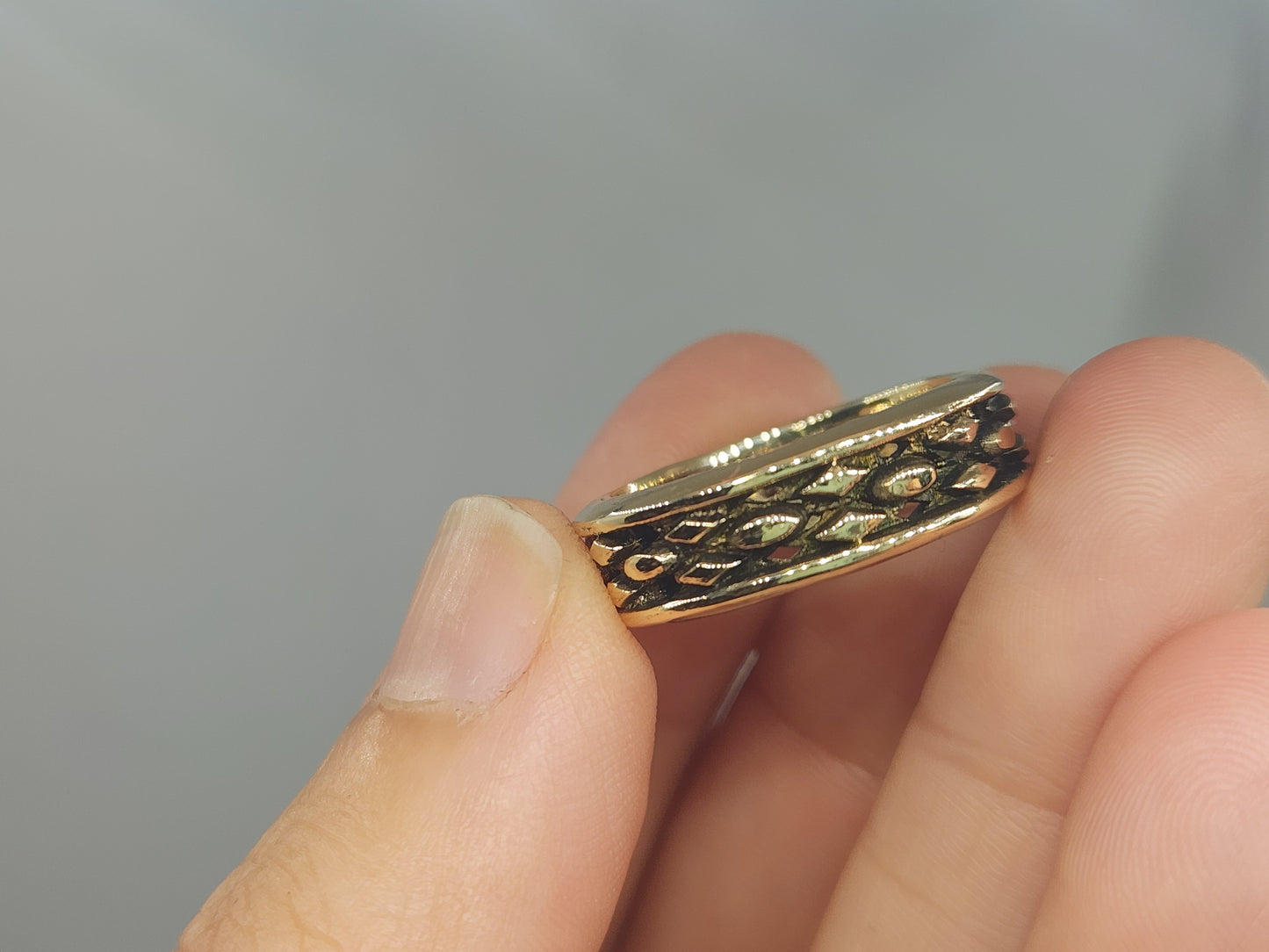 Custom Order Brass Ring size 8.5
