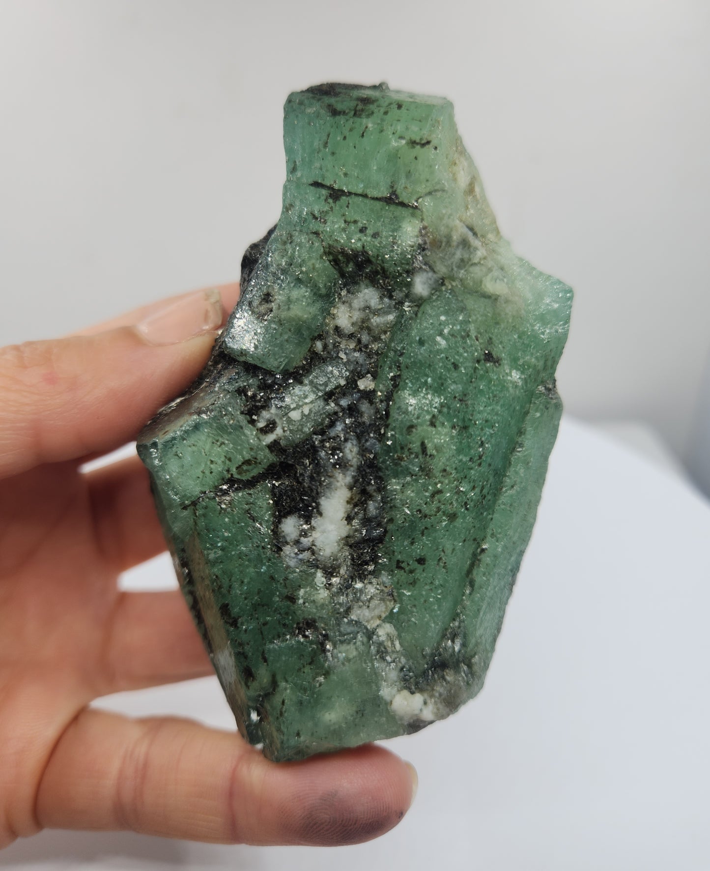 Ethiopian Emerald Specimen - 225 grams #556