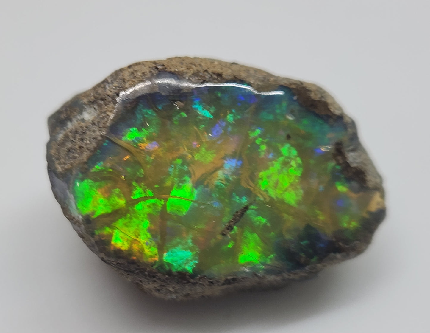 Natural Ethiopian Carved & Polished Opal Specimen #504