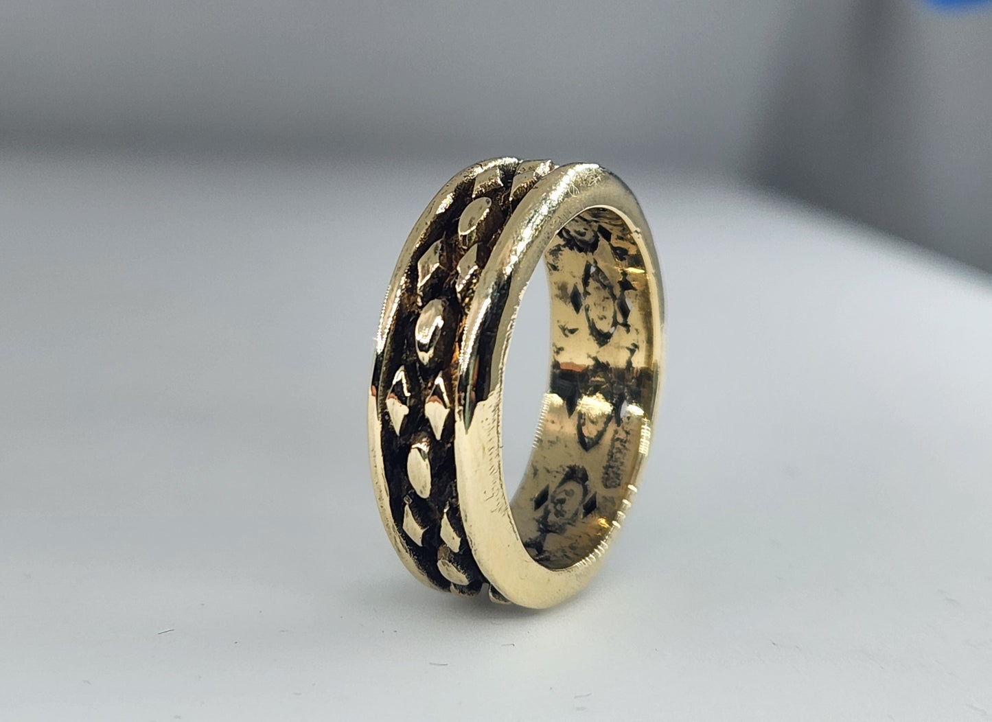 Custom Order Brass Ring size 8.5