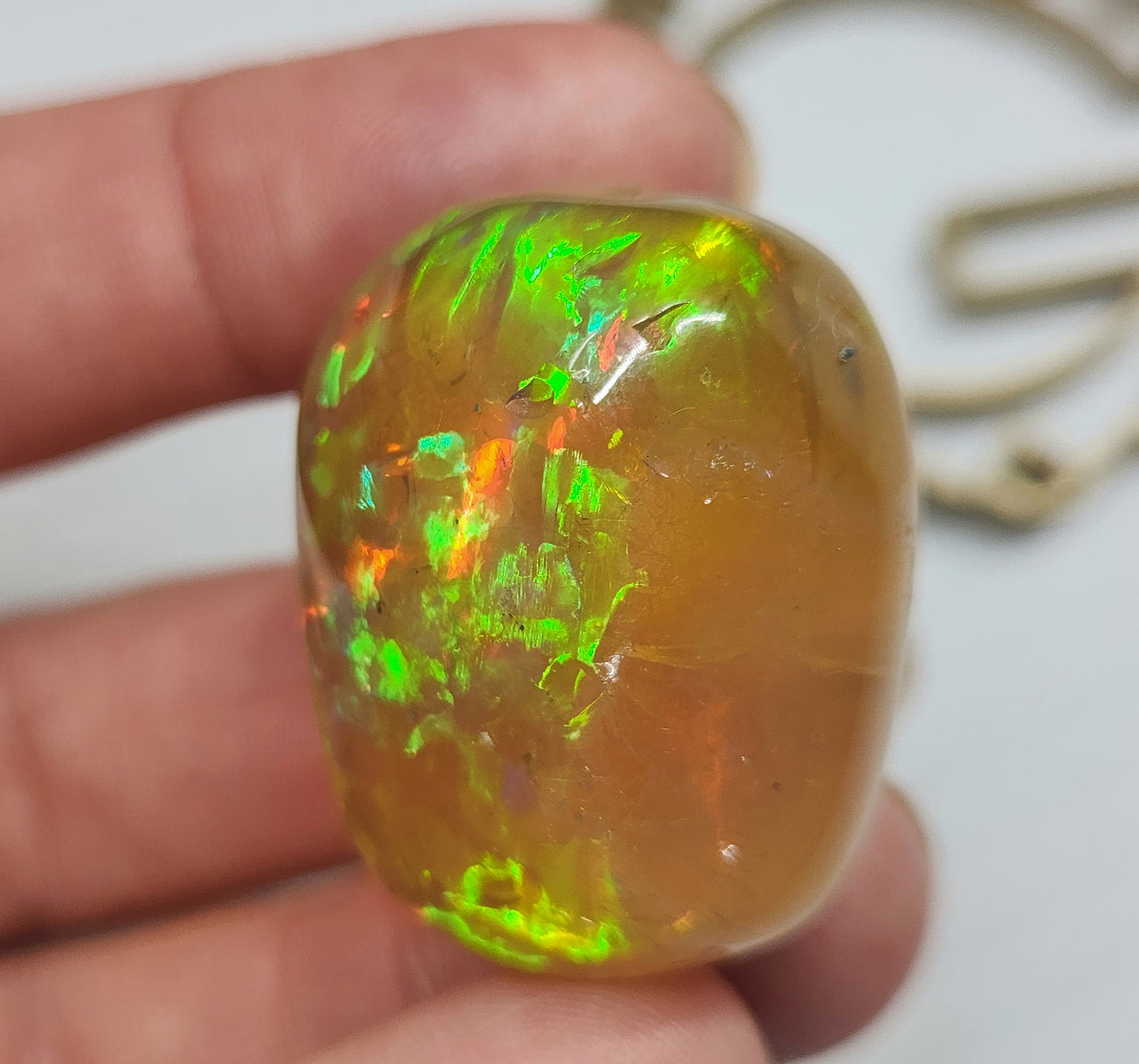 Natural Ethiopian Carved & Polished Opal Specimen #502