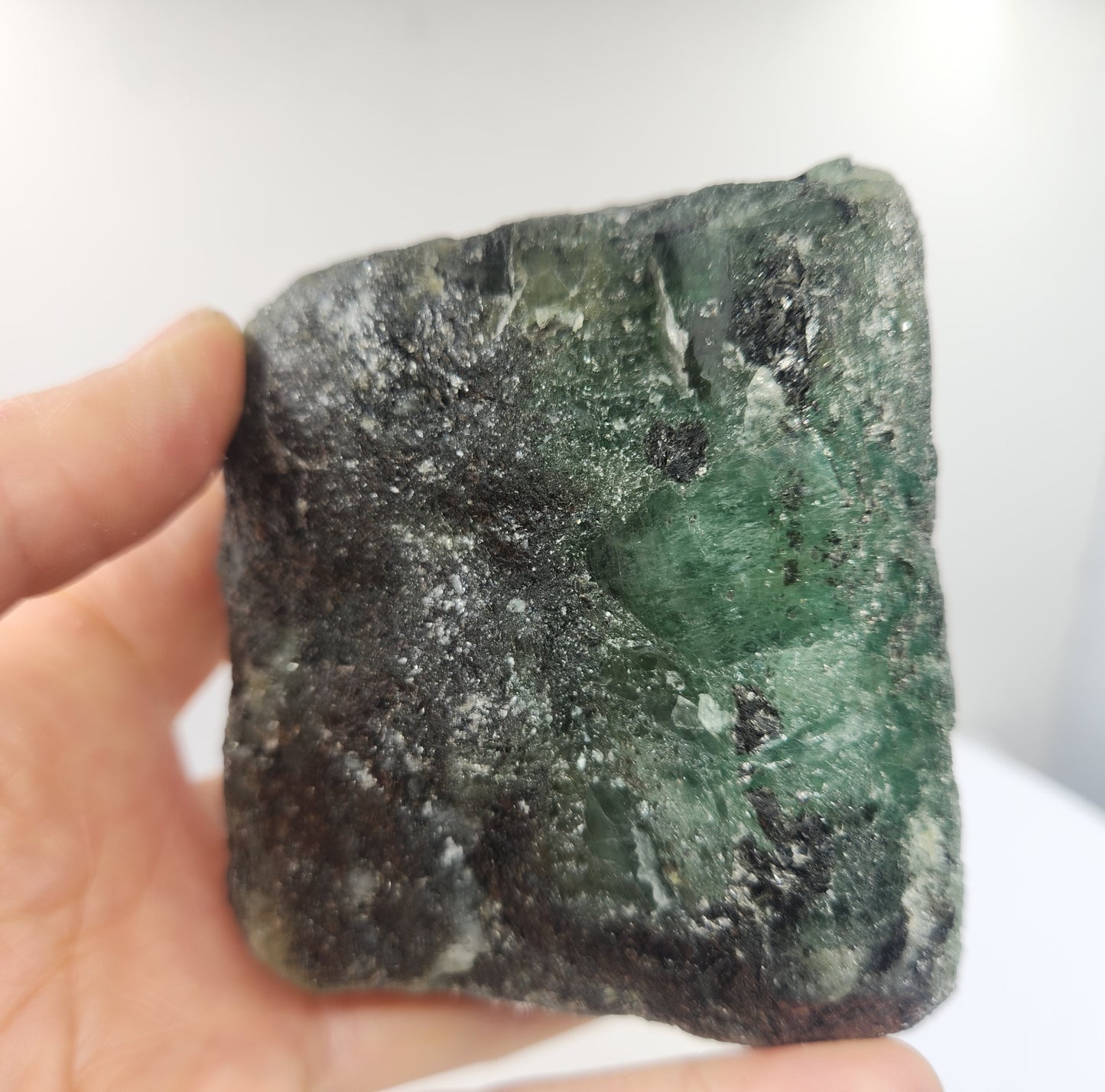 Ethiopian Emerald Specimen - 555 grams #560