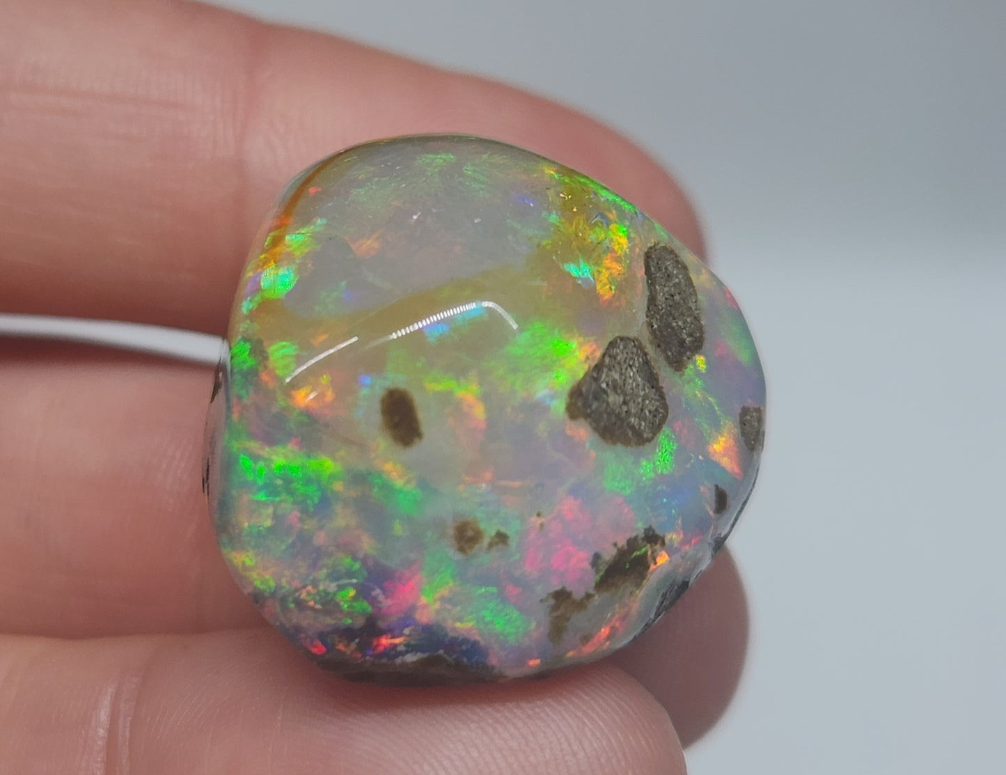 Natural Ethiopian Carved & Polished Opal Specimen #503