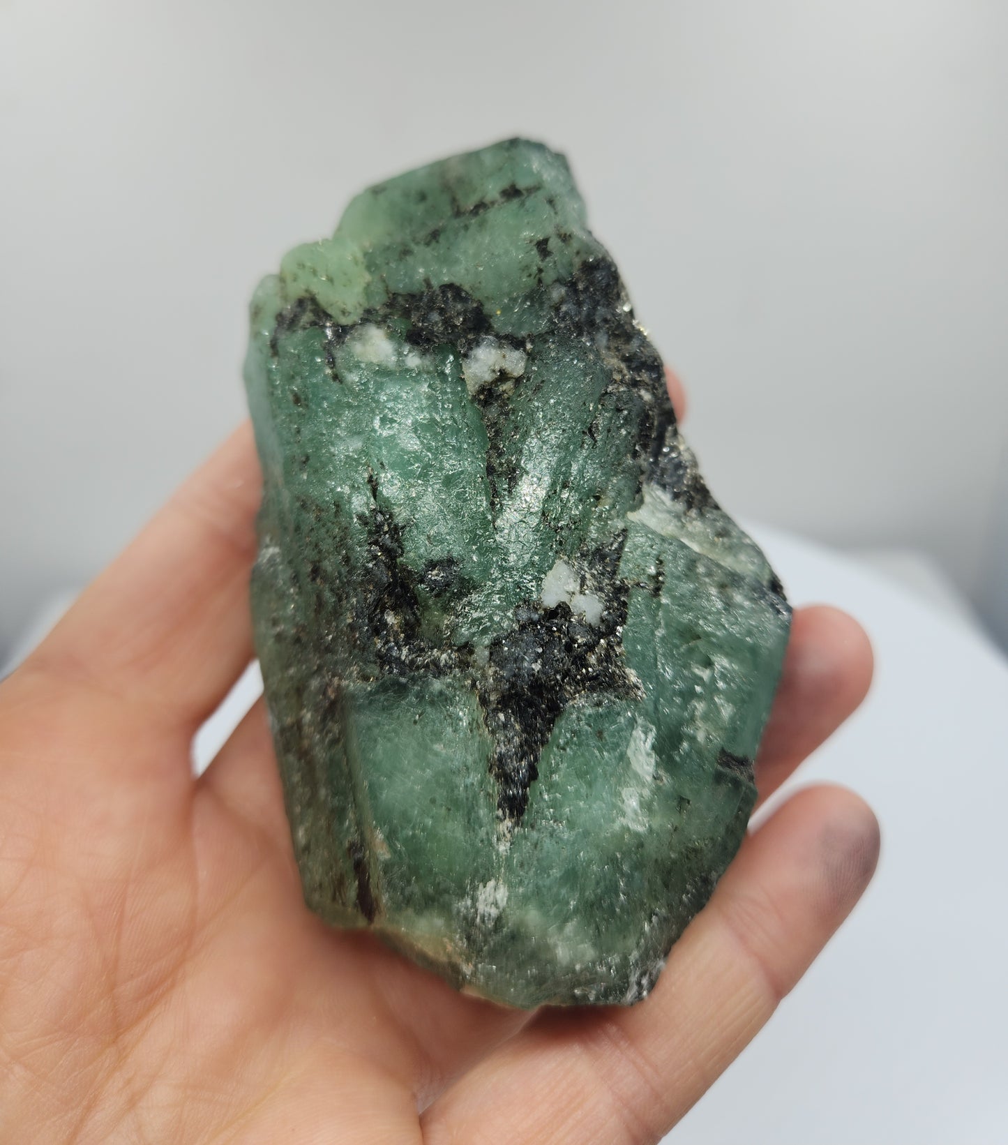 Ethiopian Emerald Specimen - 225 grams #556