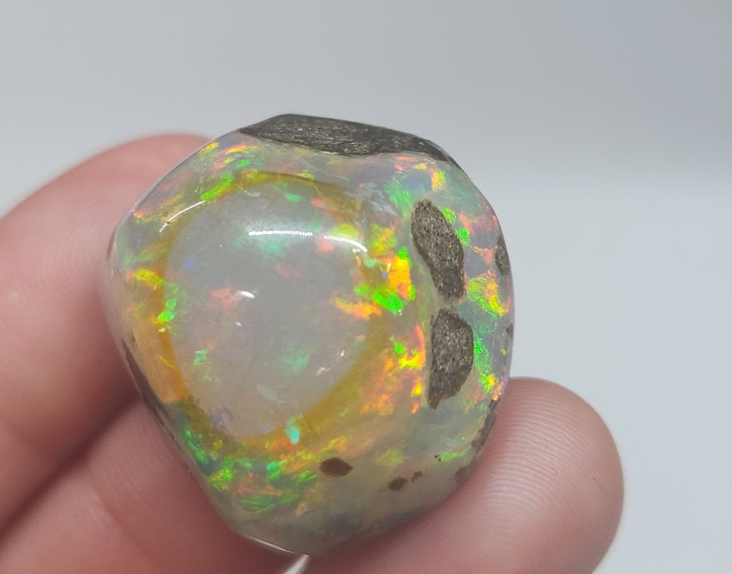 Natural Ethiopian Carved & Polished Opal Specimen #503
