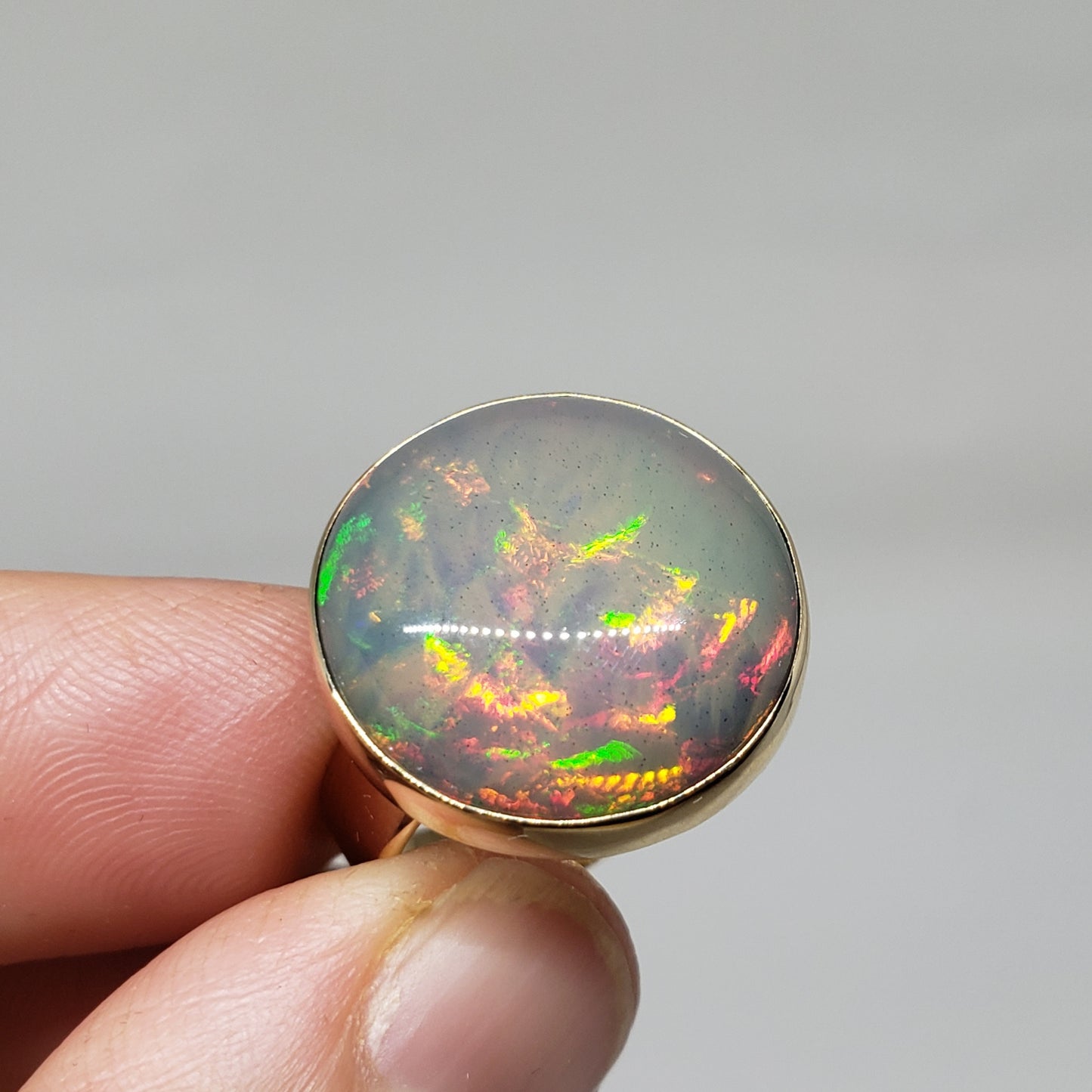 14k Gold Opal Ring