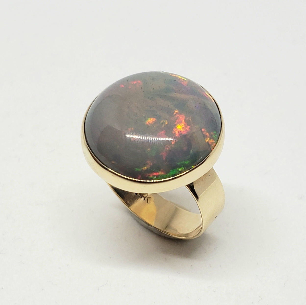 14k Gold Opal Ring