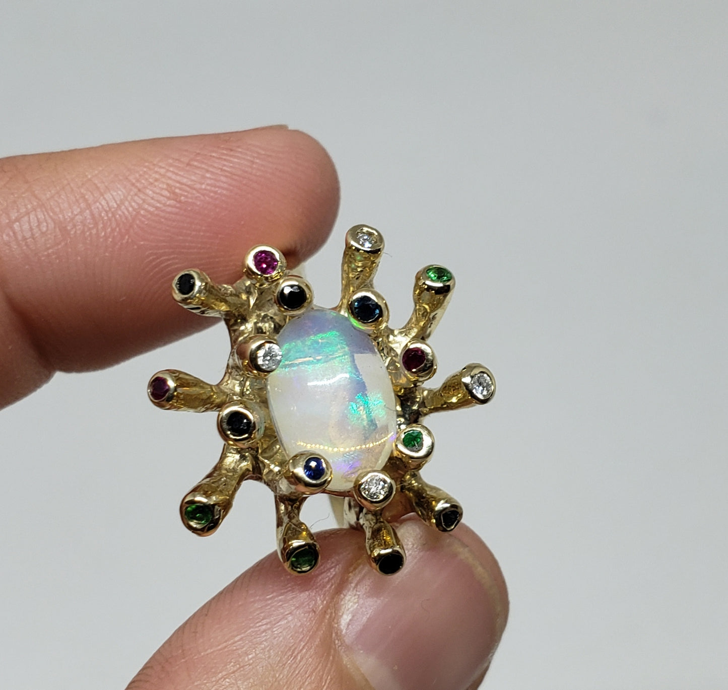 Opal Ring 14k Gold