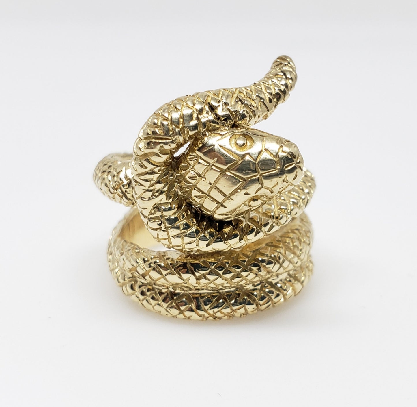 Gold Snake Ring
