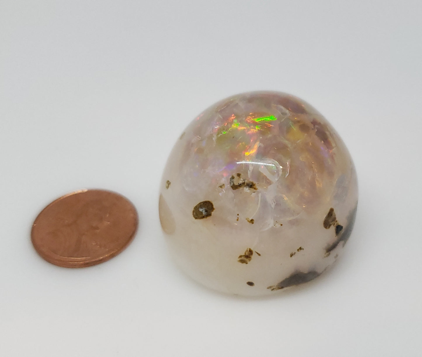 Ethiopian Opal Specimen - Colorful Fire #154