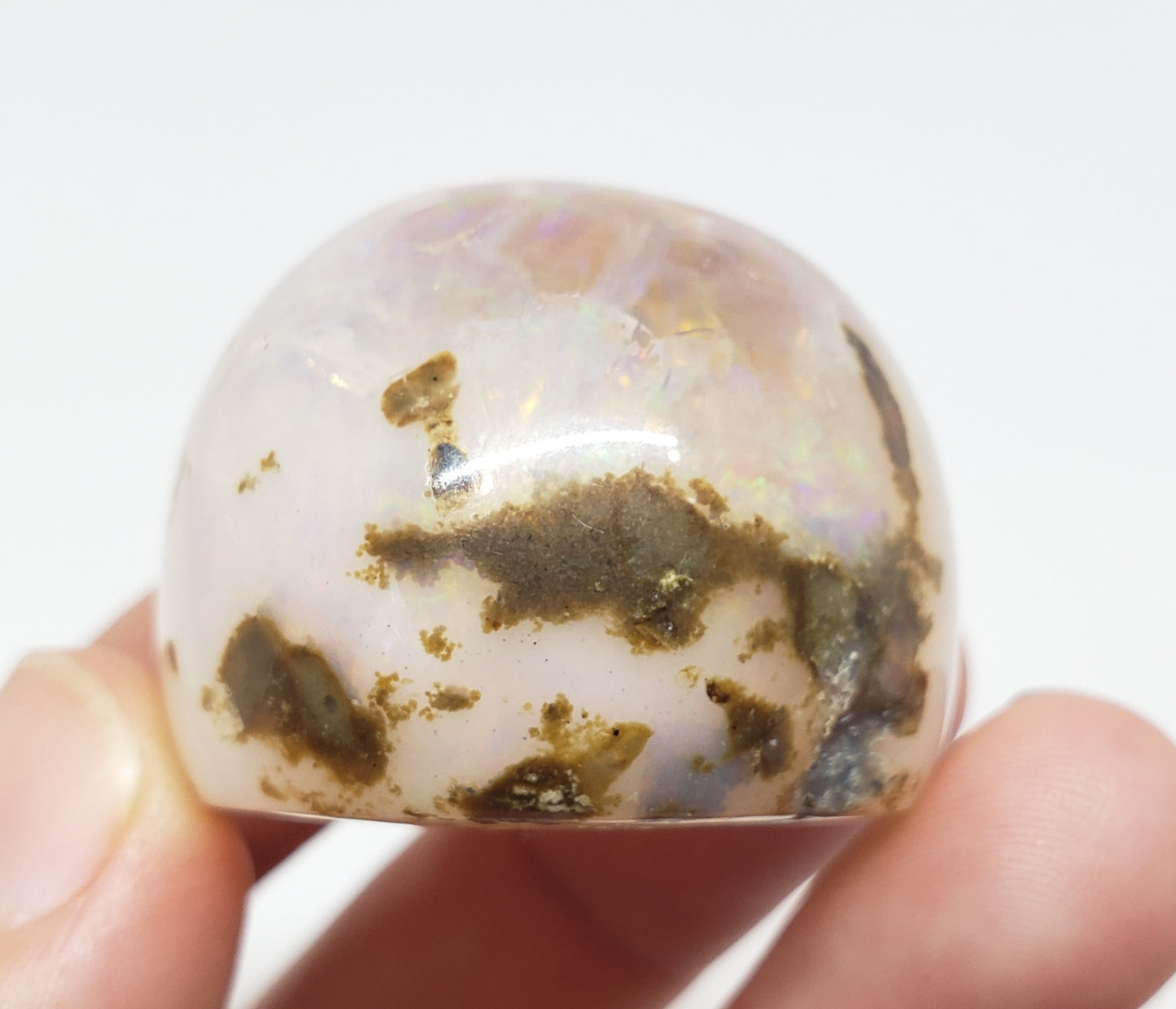 Ethiopian Opal Specimen - Colorful Fire #154