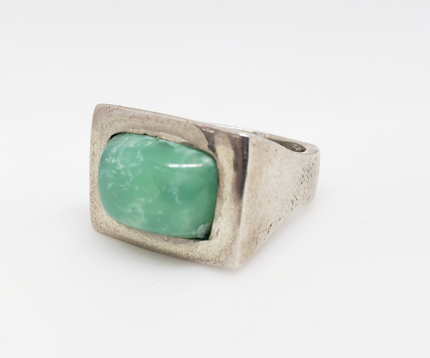 Chrysoprase Ring - Sterling Silver #161
