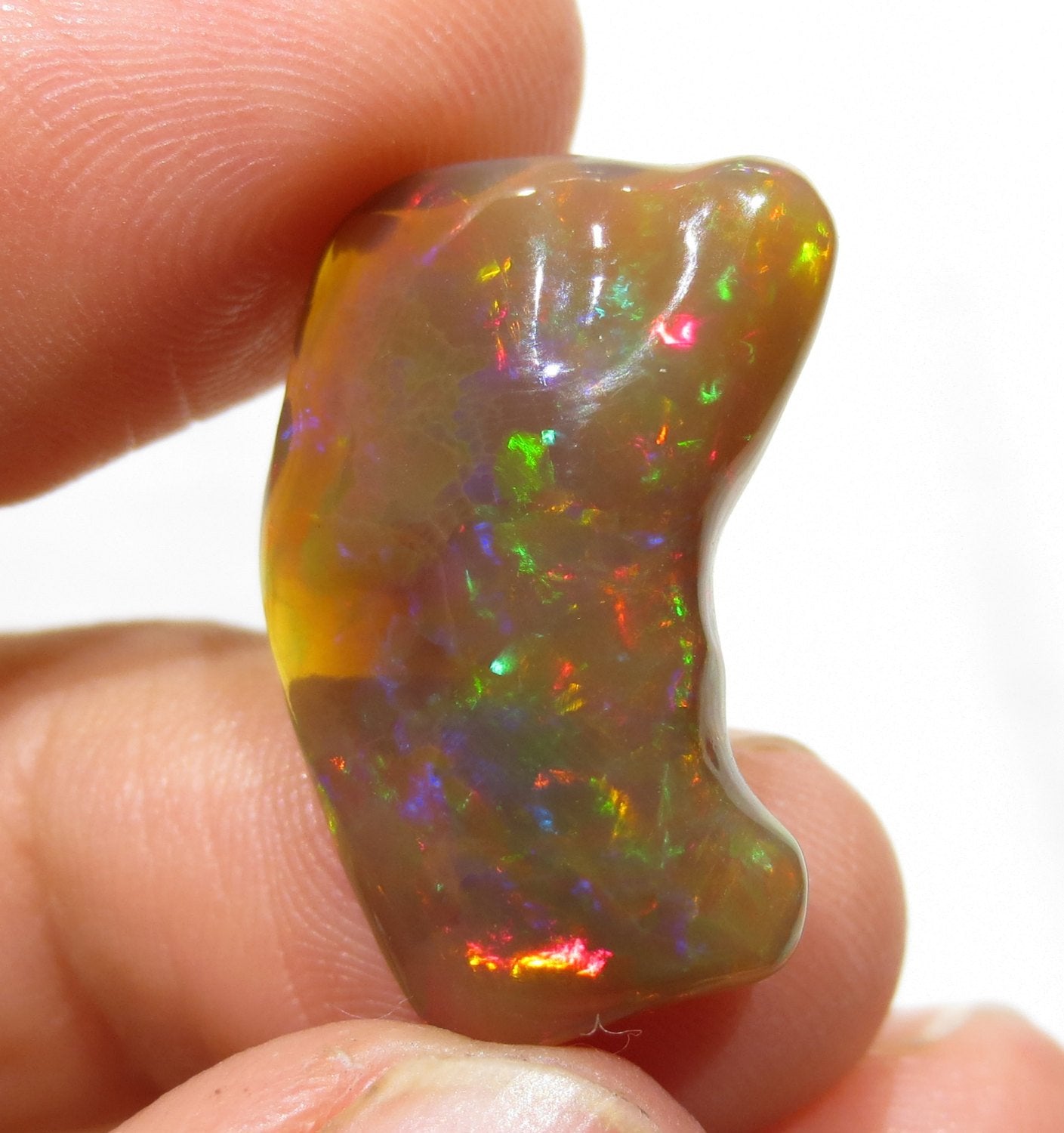 Brown Opal Carving #1221