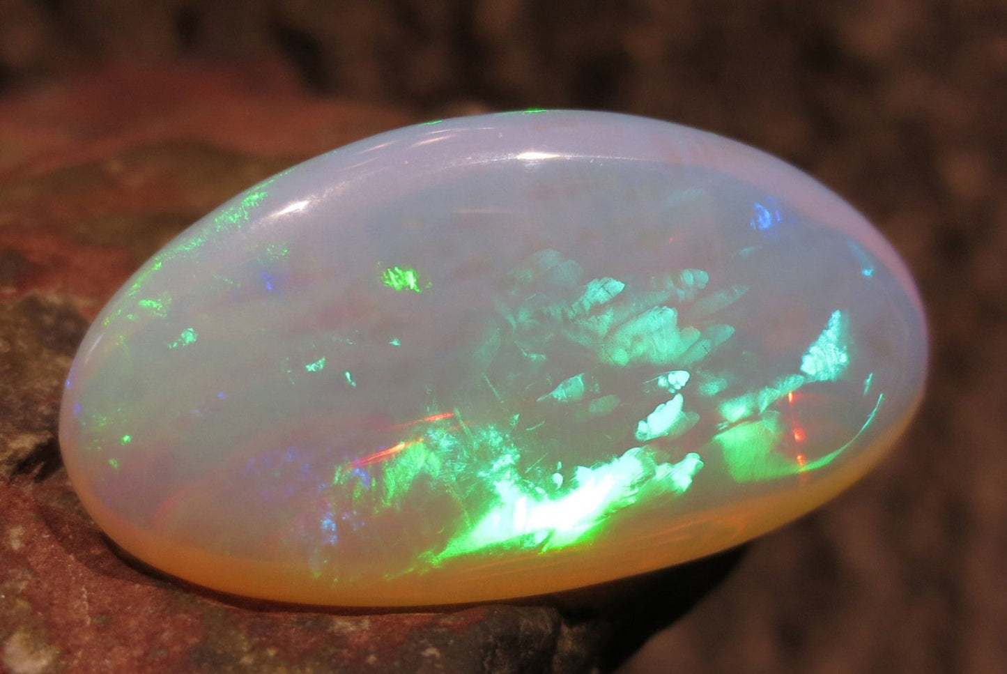 Colorful Crystal Opal - 17.1 Carat #460