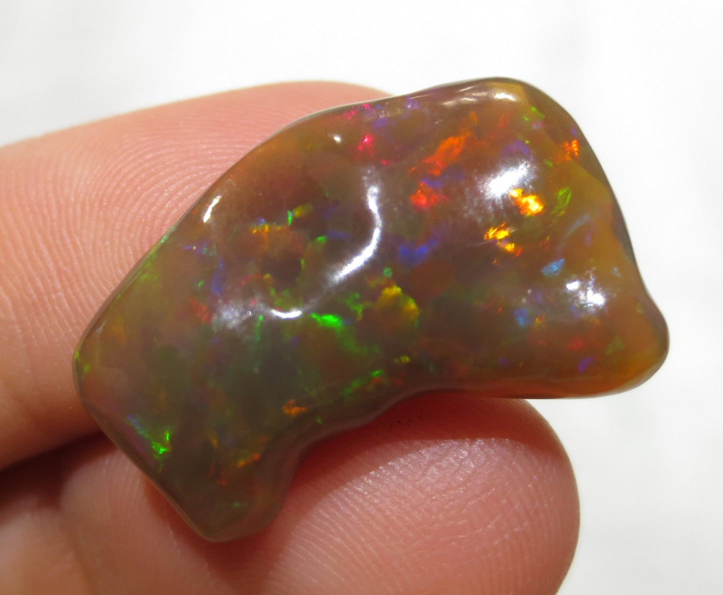 Brown Opal Carving #1221