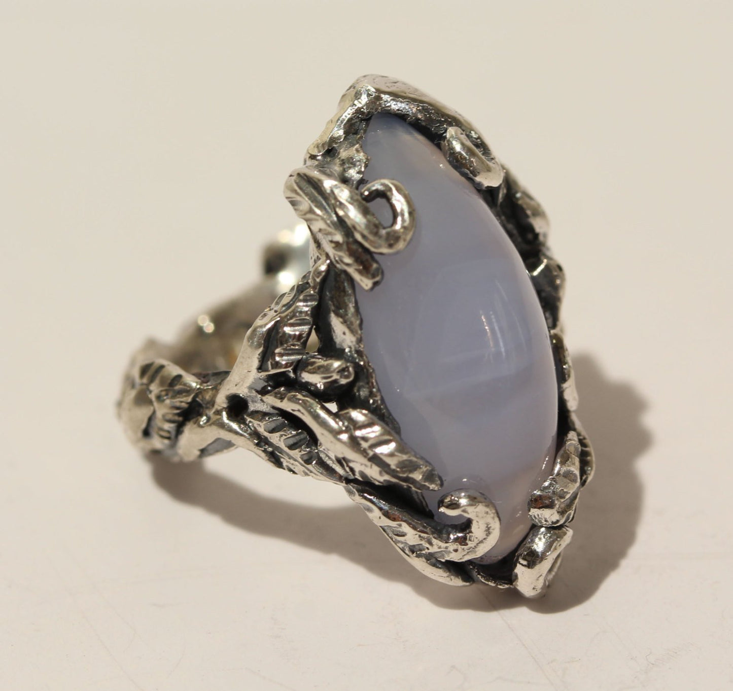 Chalcedony Ring - Sterling Silver #1439