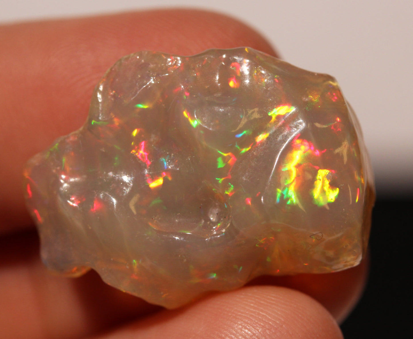 Orange Opal Carving - 16.5 Carat  #1409