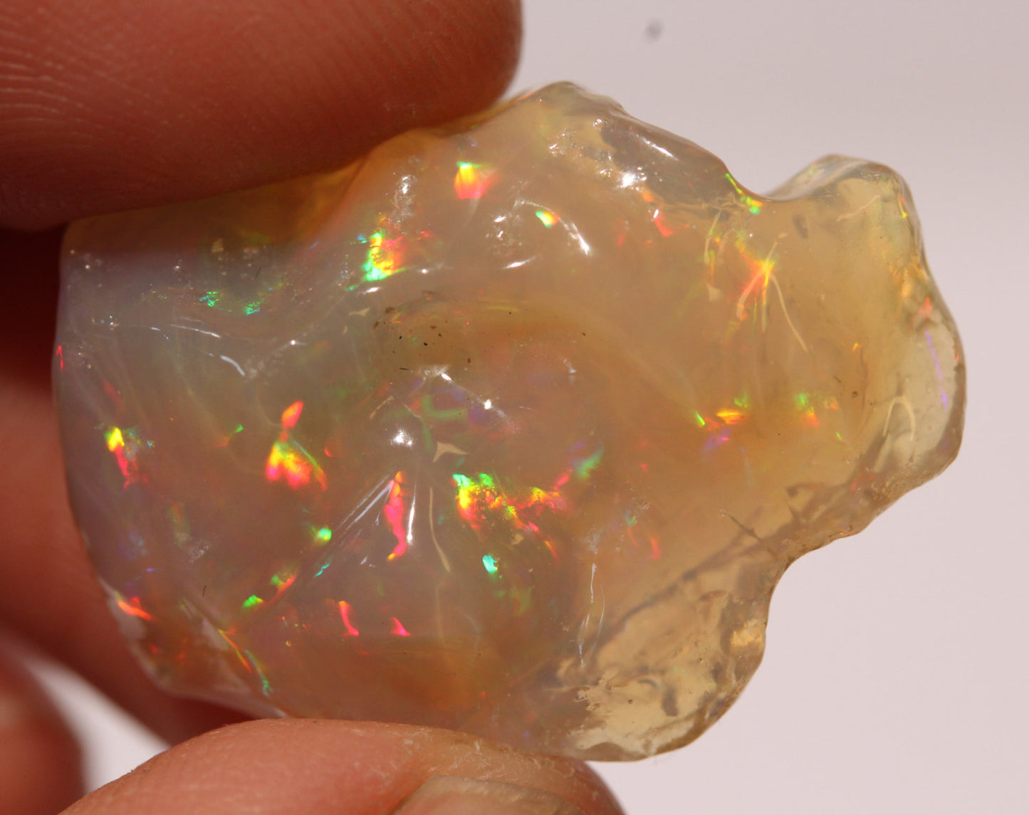 Orange Opal Carving - 16.5 Carat  #1409