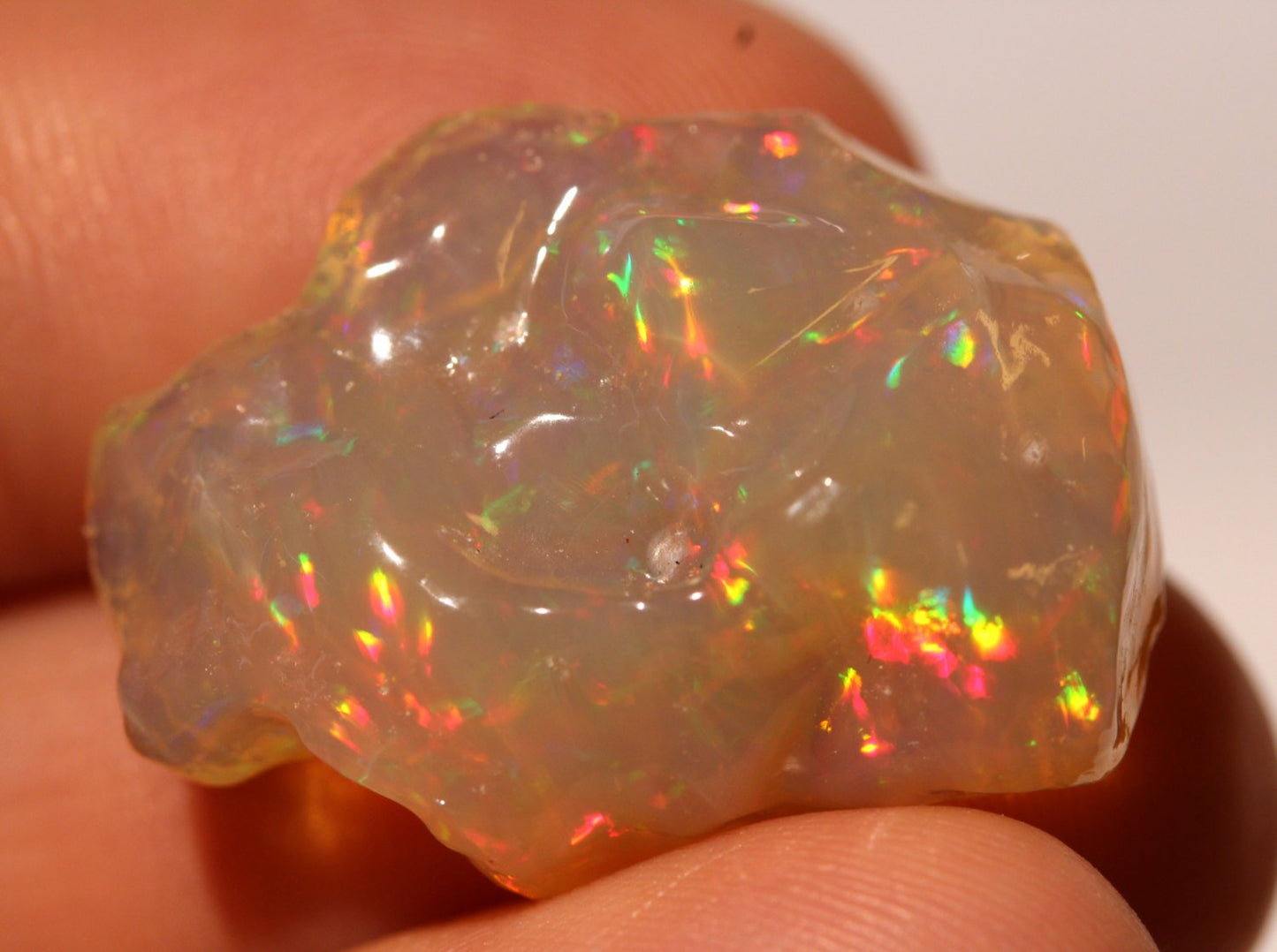 Orange Opal Carving - 16.5 Carat  #1409