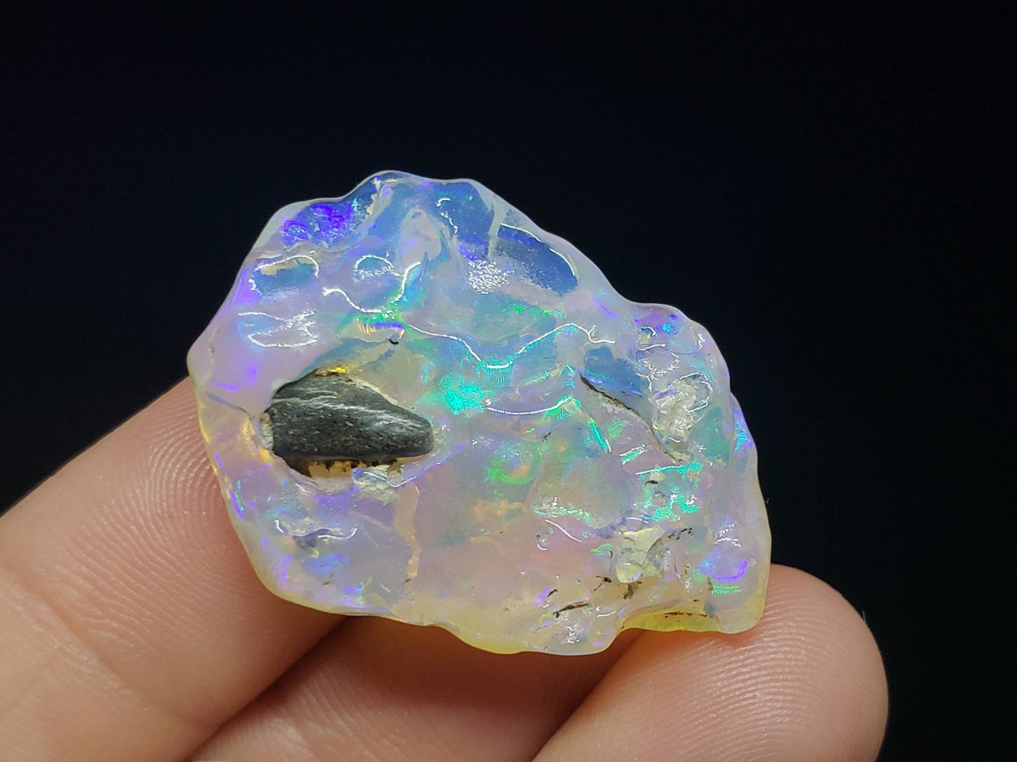 Crystal Opal Carving - 28.5 Carat #1621