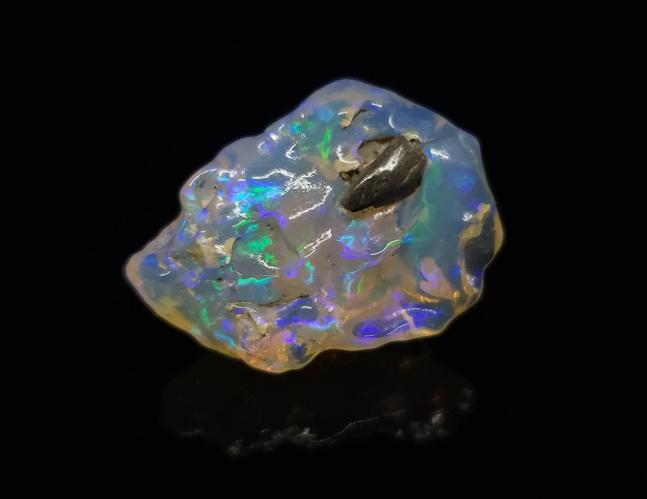 Crystal Opal Carving - 28.5 Carat #1621