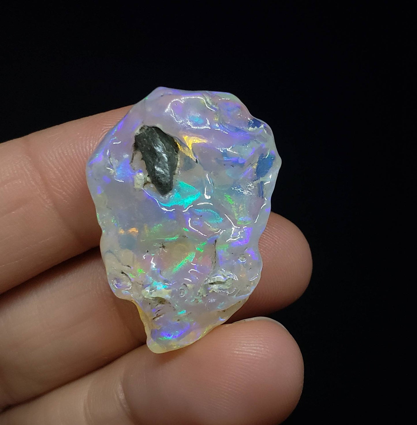 Crystal Opal Carving - 28.5 Carat #1621