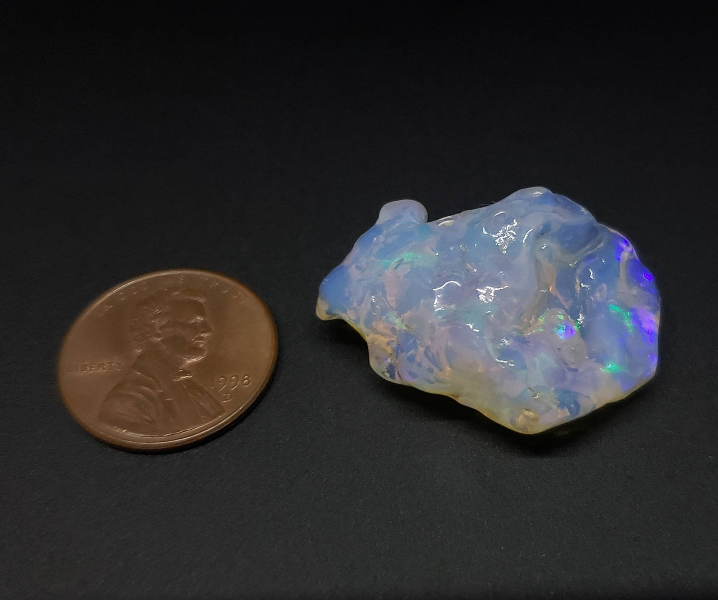 Crystal Opal Carving - 28.5 Carat #1621