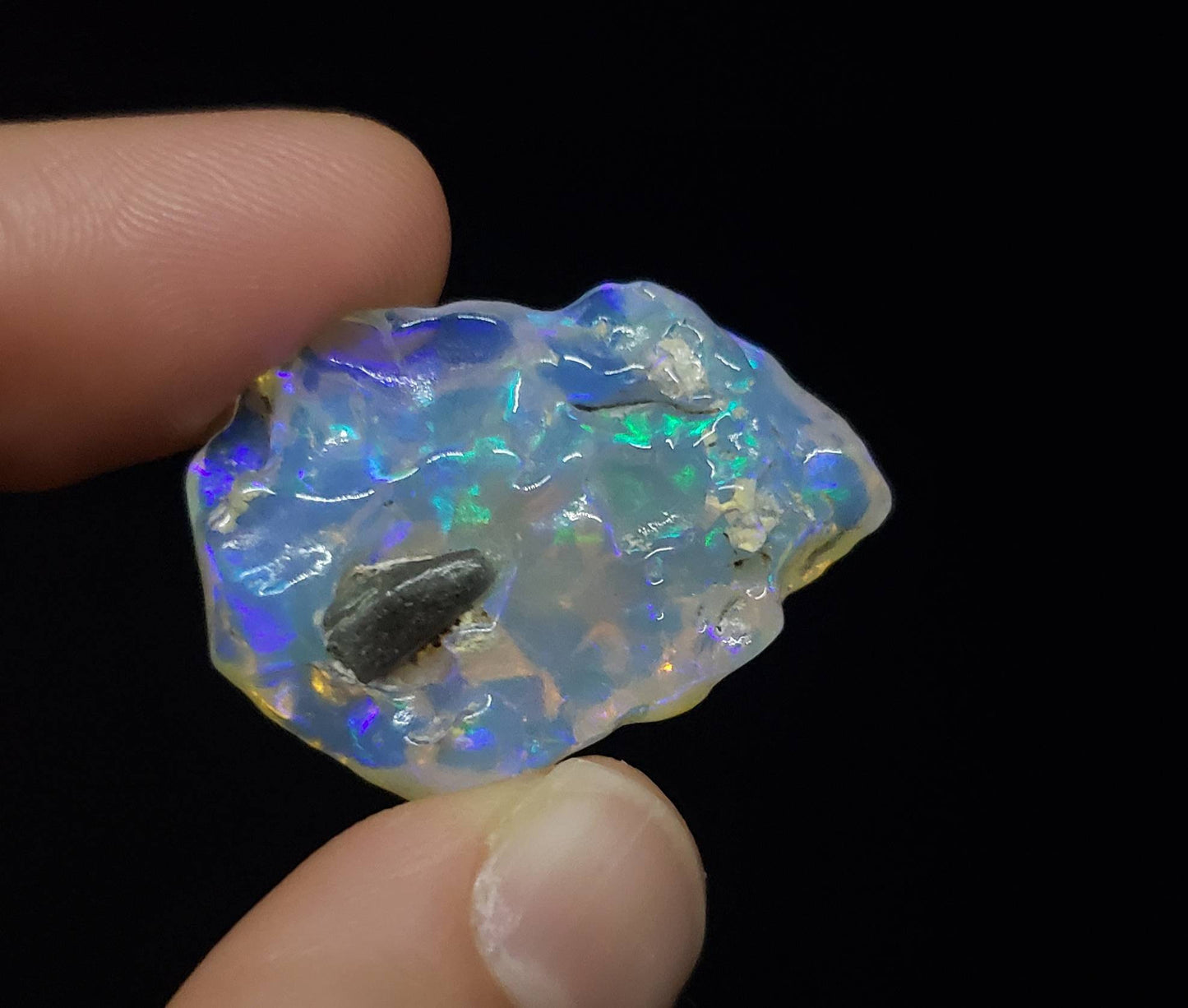 Crystal Opal Carving - 28.5 Carat #1621